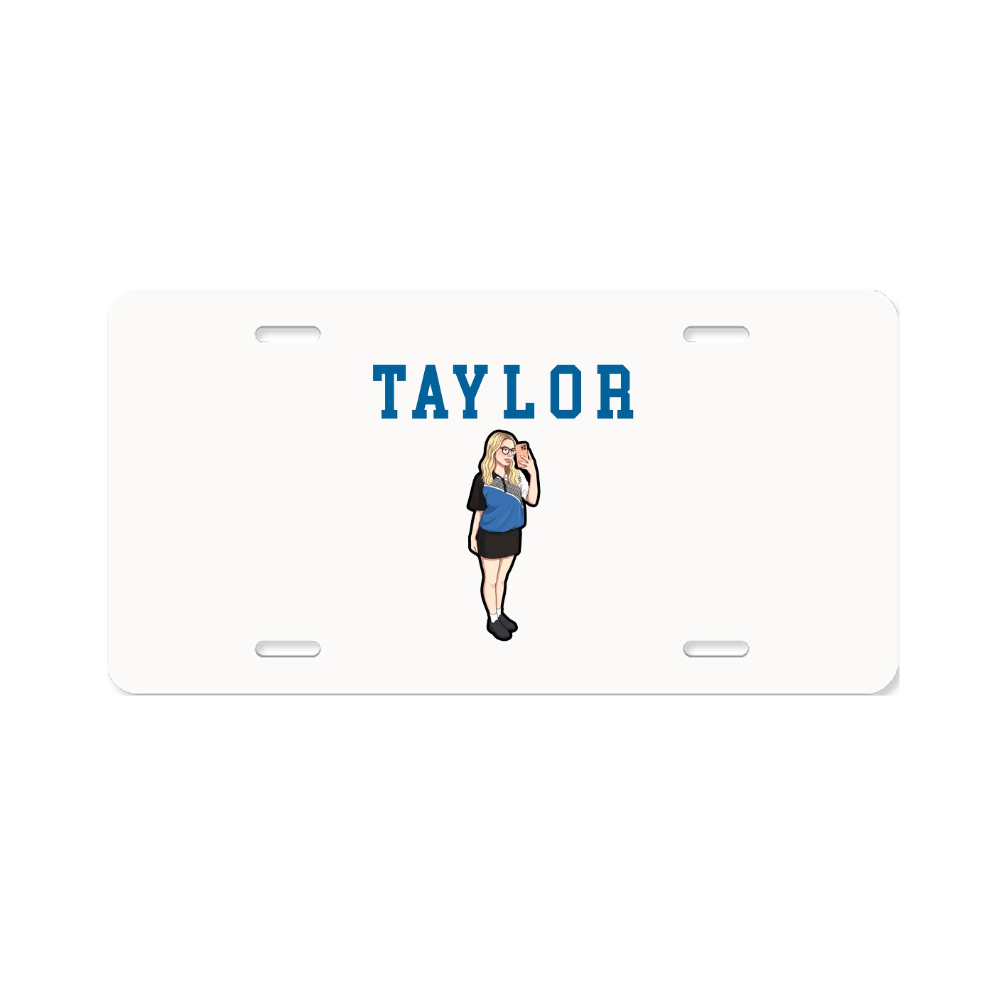 License Plate — Shirsey in Classic