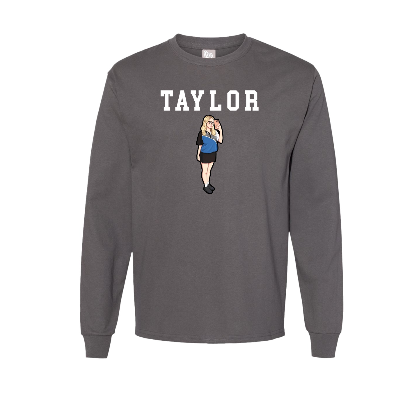 Long Sleeve Tee — Shirsey in Grey