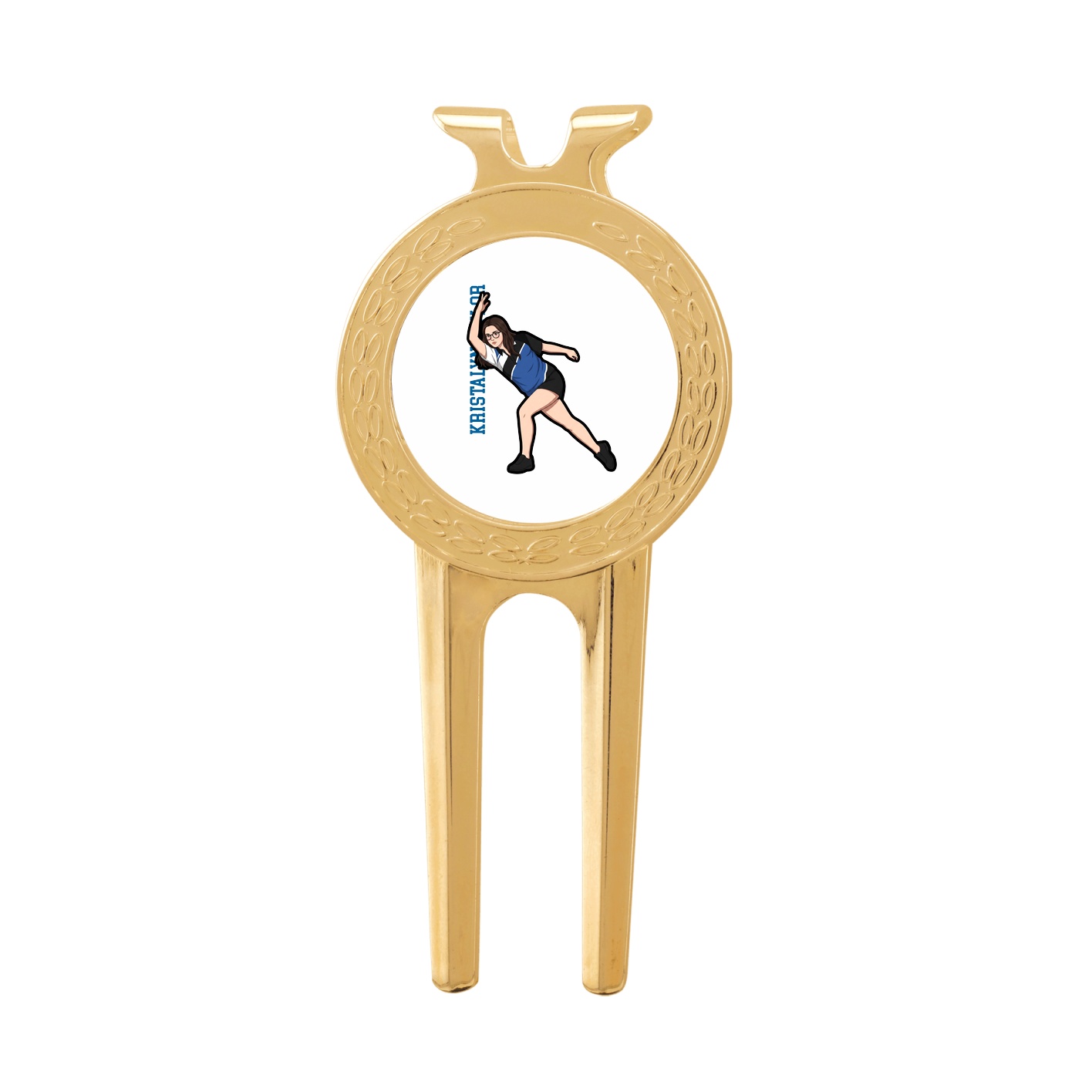 Divot Tool with Ball Marker — Name Vertical in Classic