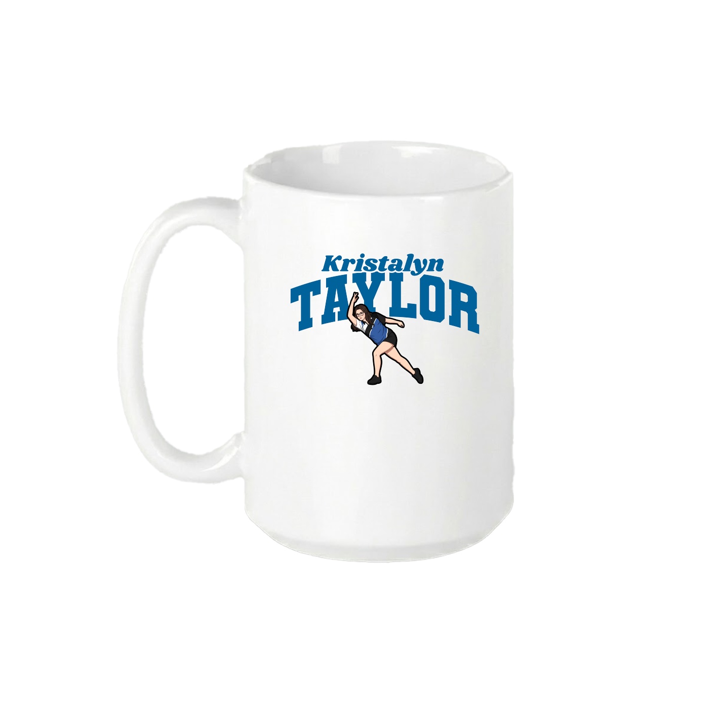 15oz Coffee Mug — Signature Arch in White