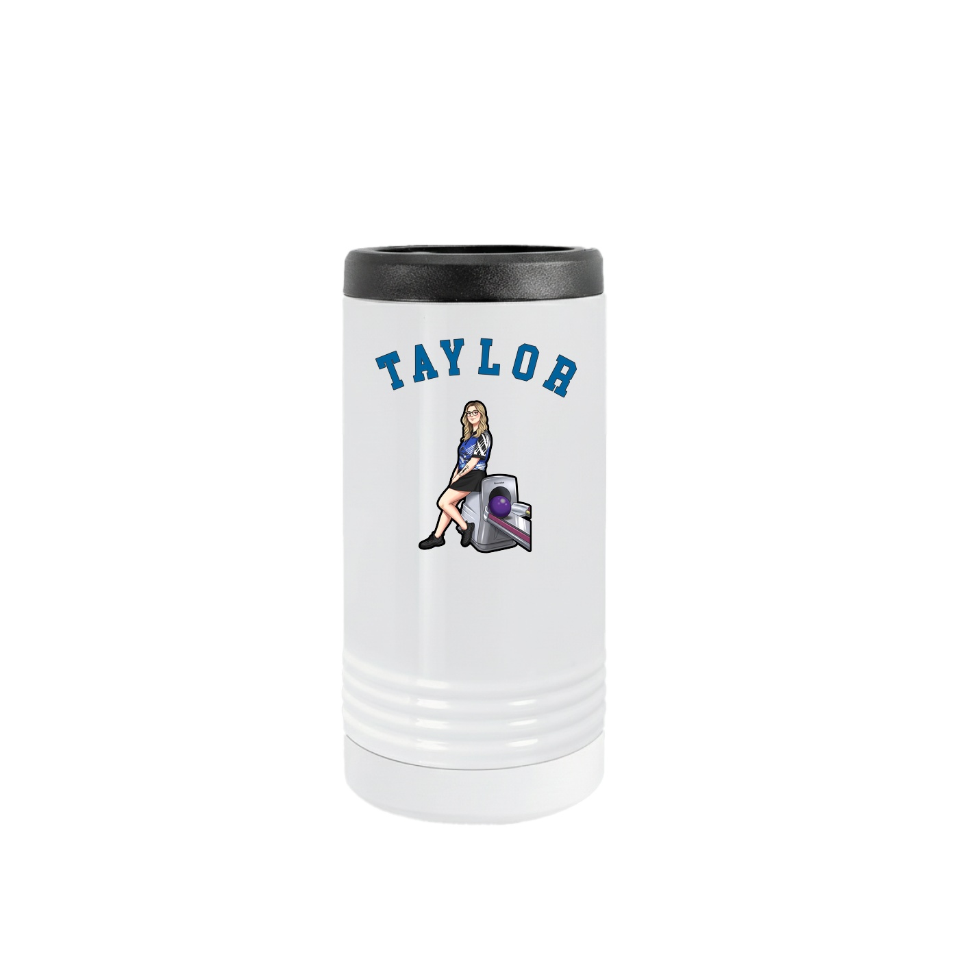 Slim Beverage Holder — Shirsey Arch in White