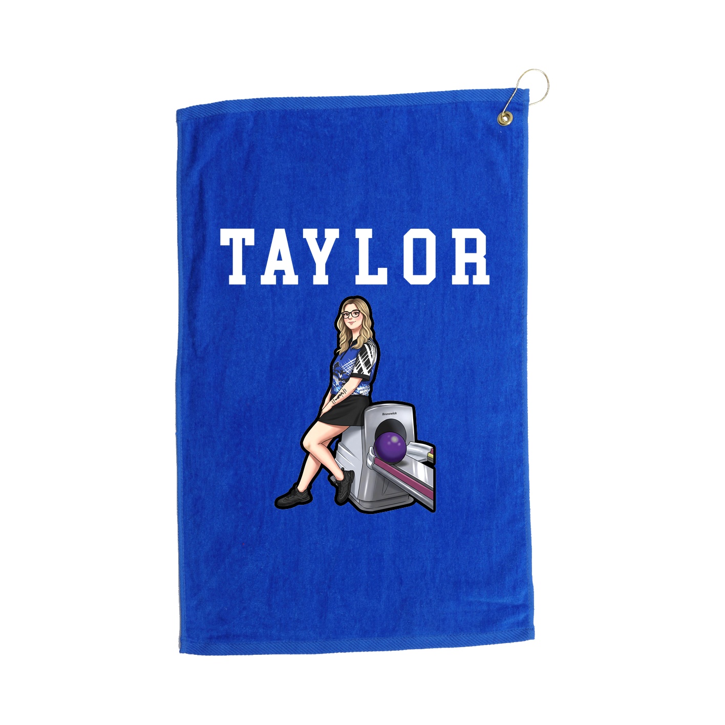 Golf Towel — Shirsey in Royal
