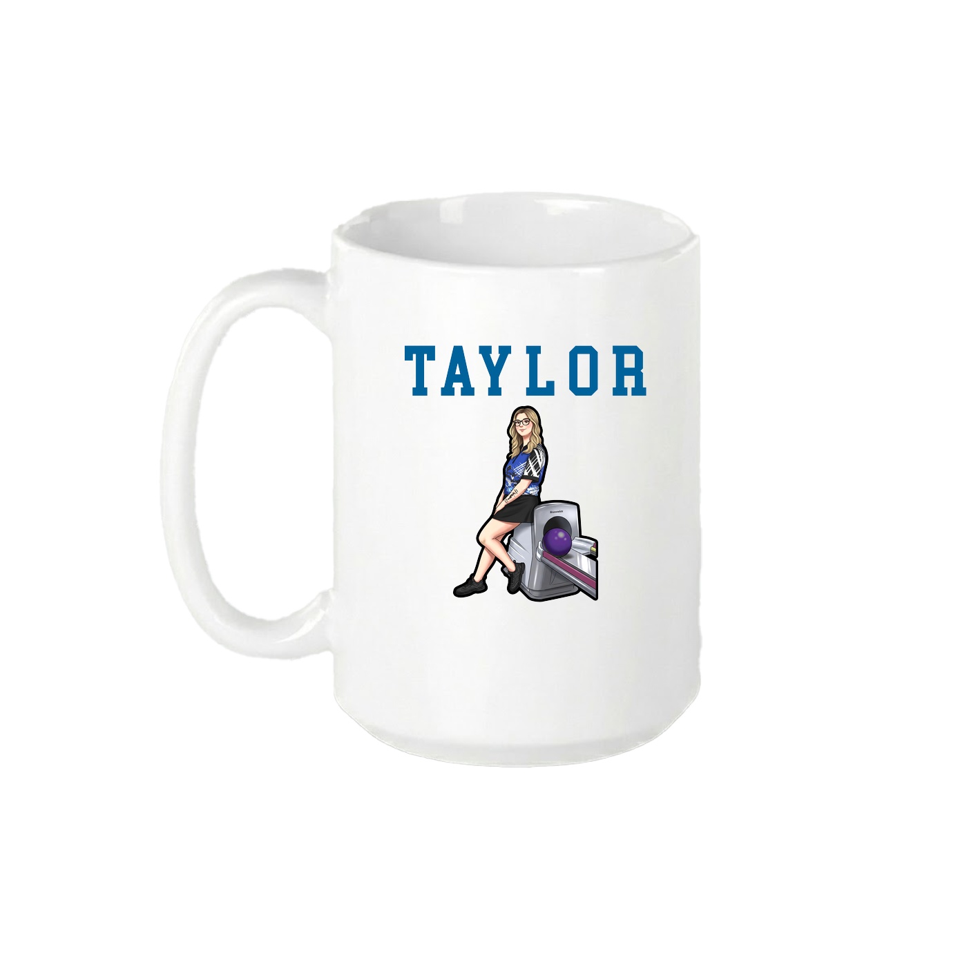 15oz Coffee Mug — Shirsey in White