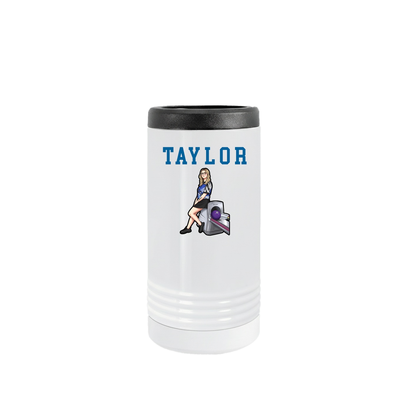 Slim Beverage Holder — Shirsey in White