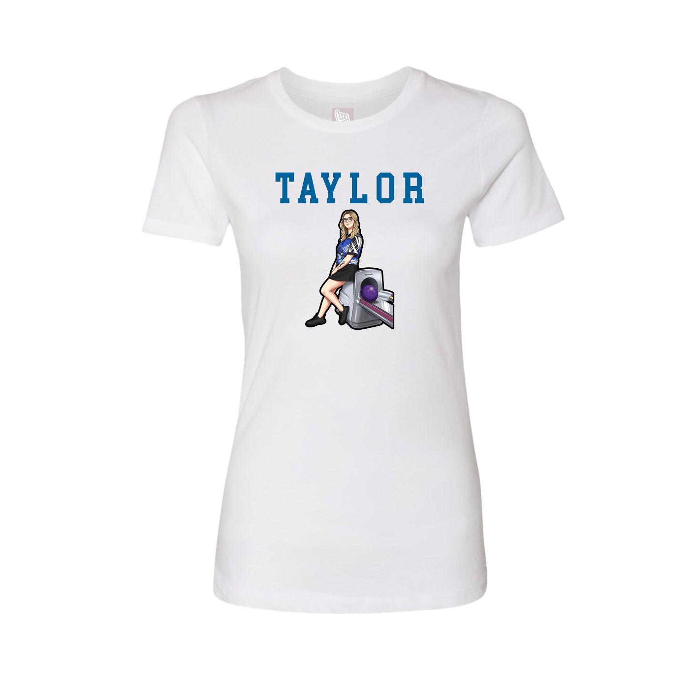 Fitted Women's Tee — Shirsey in White