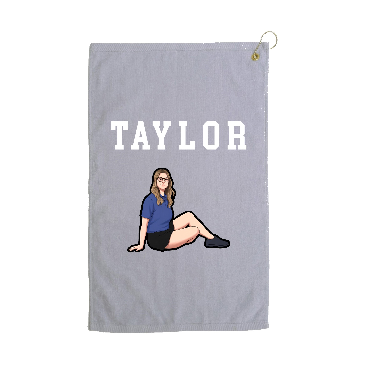 Golf Towel — Shirsey in Grey
