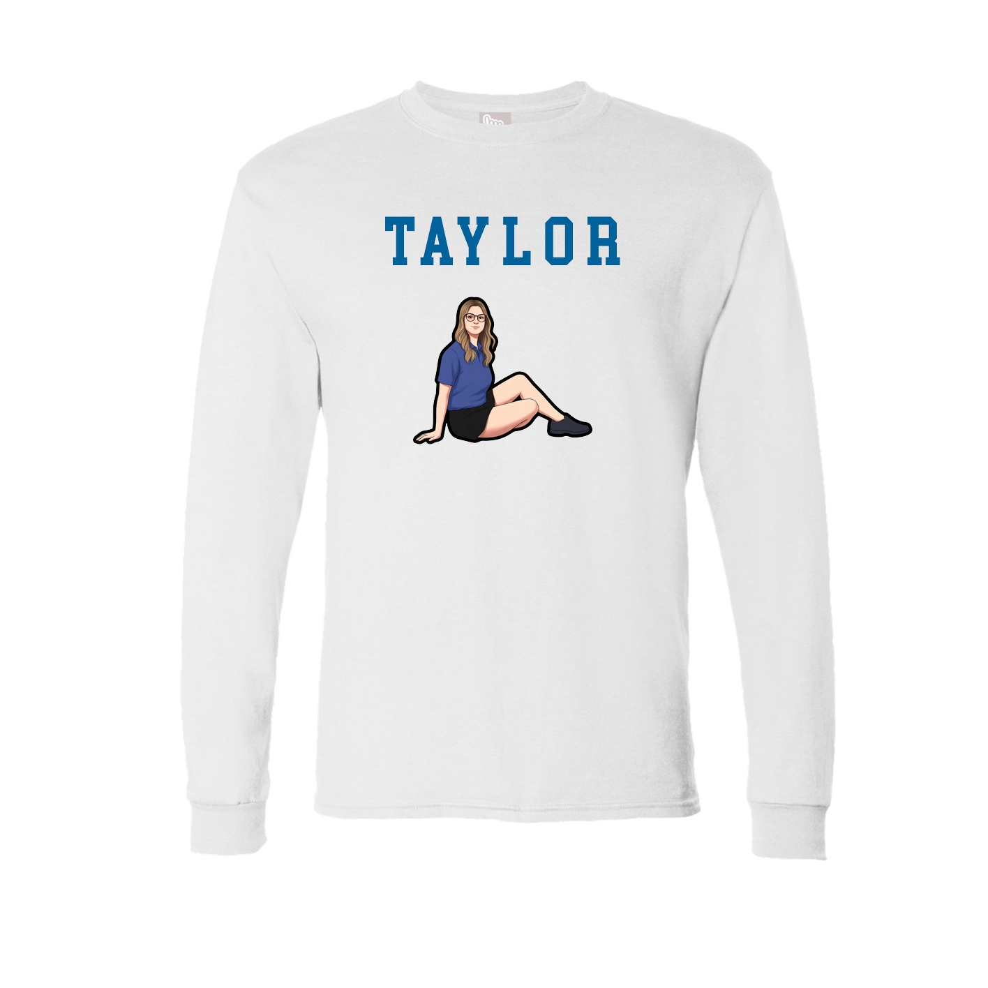 Long Sleeve Tee — Shirsey in White