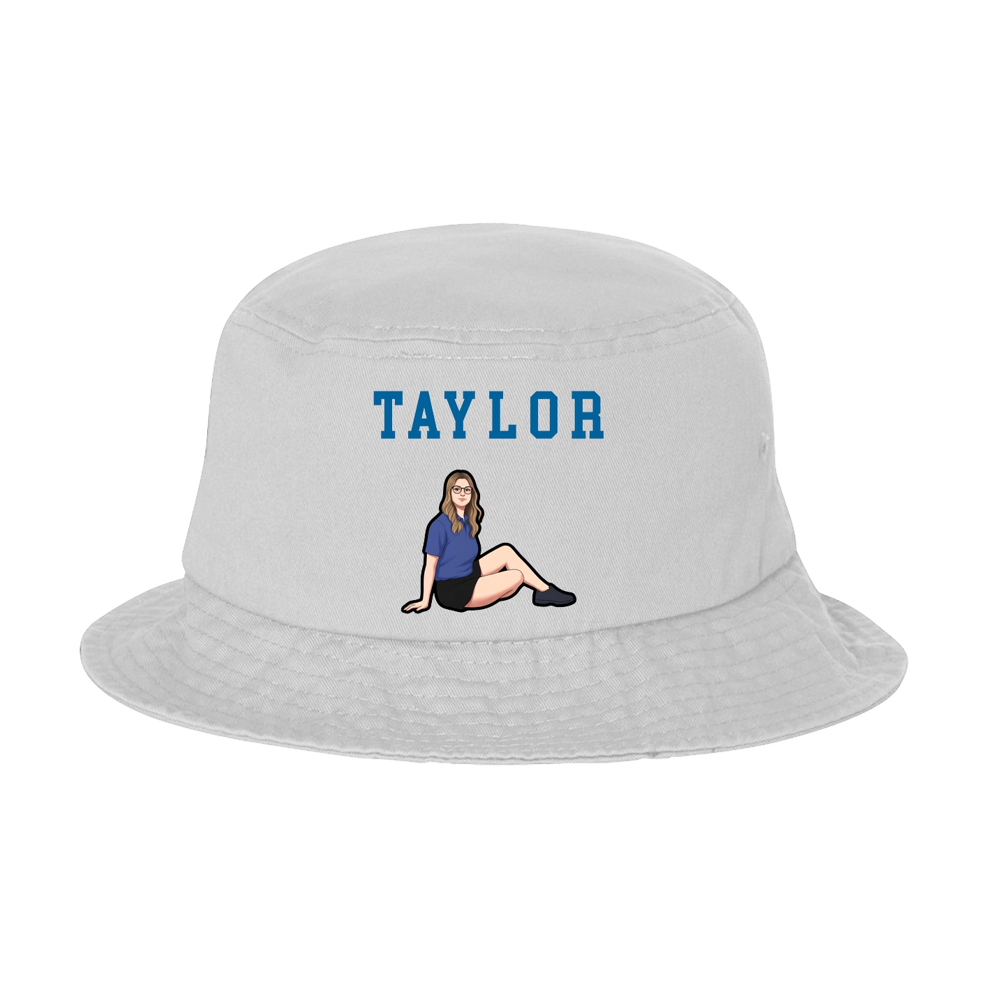 Bucket Cap — Shirsey in White