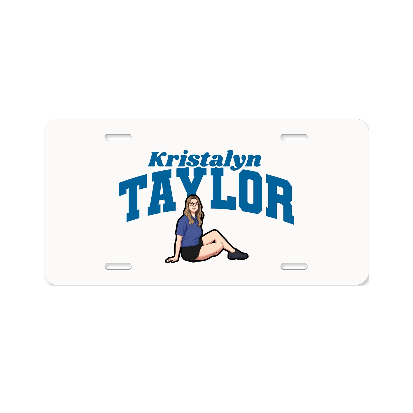 License Plate — Signature Arch in Classic