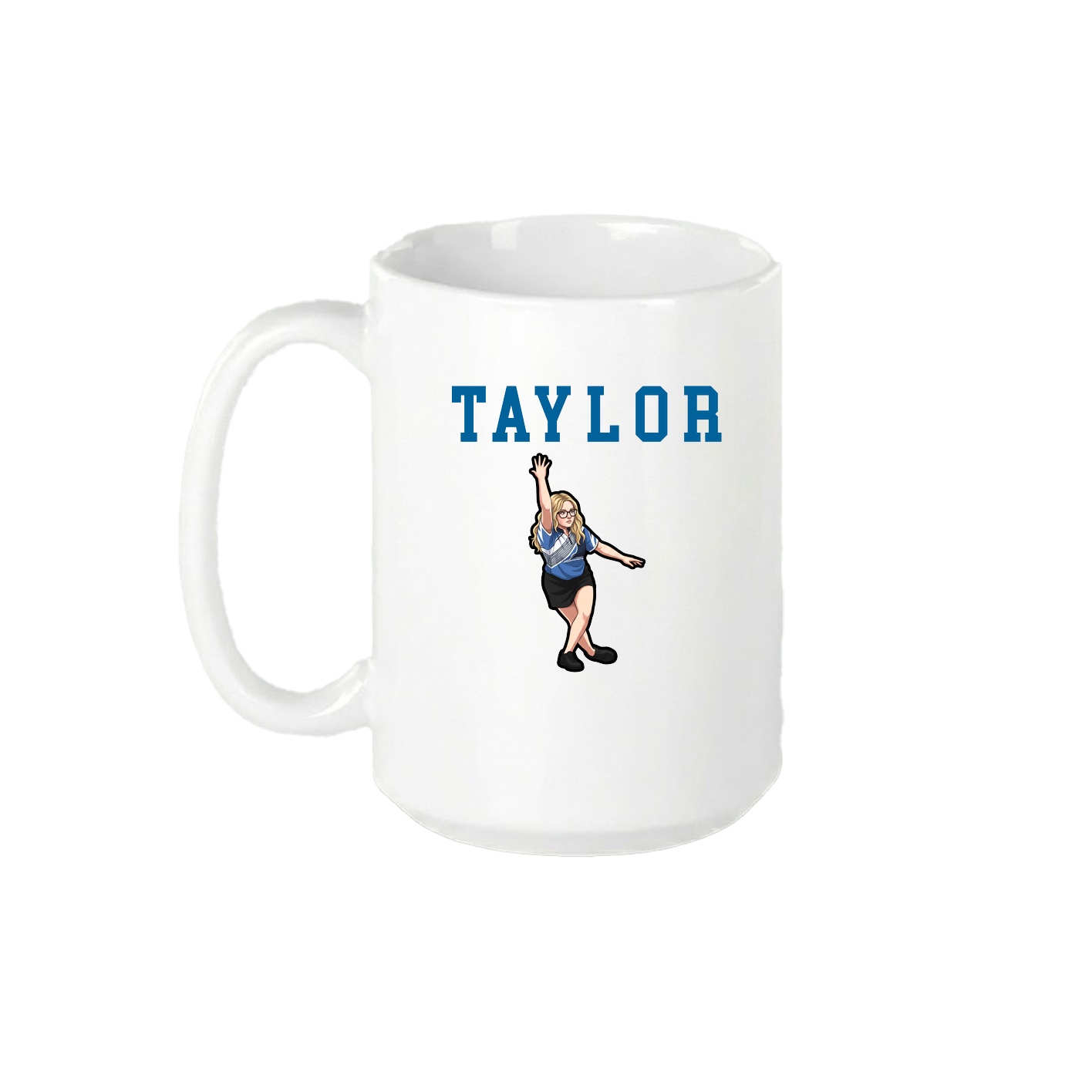 15oz Coffee Mug — Shirsey in White