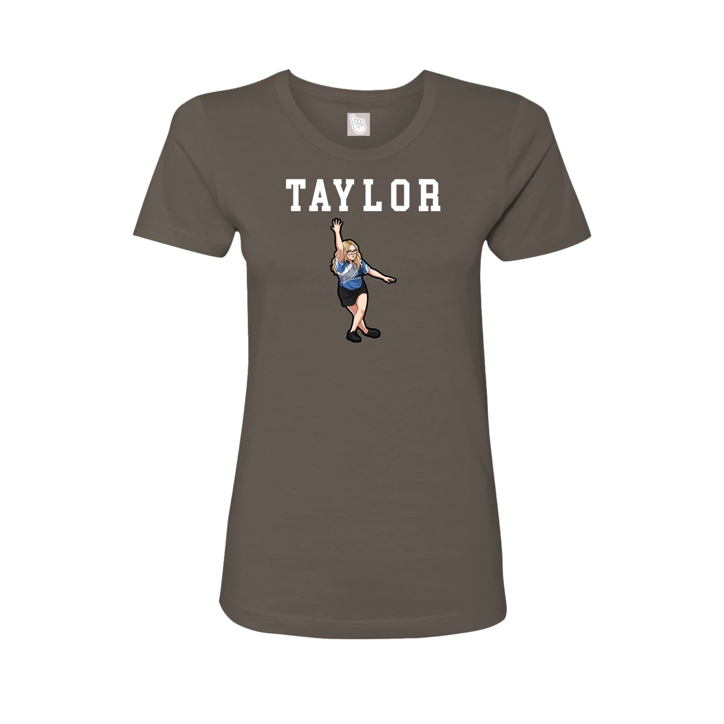 Fitted Women's Tee — Shirsey in Grey