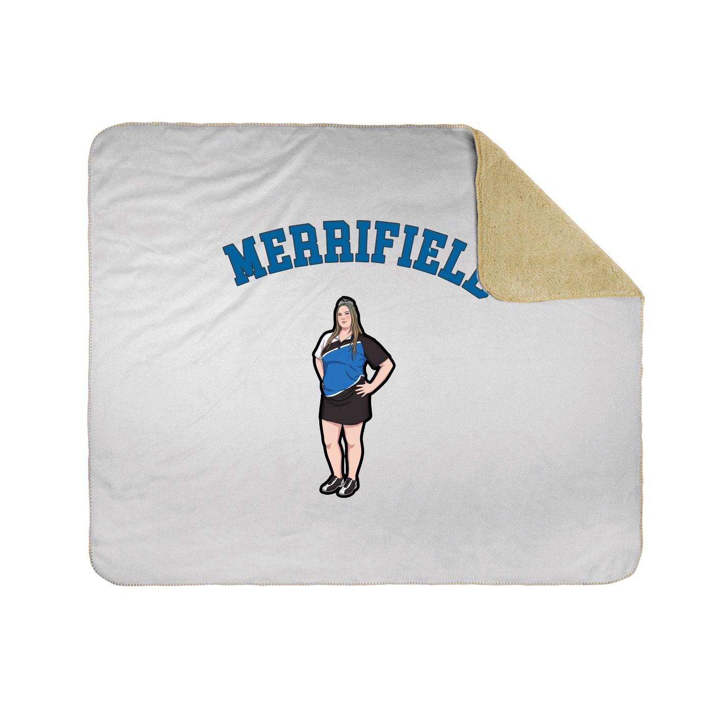 Throw Blanket — Shirsey Arch in White
