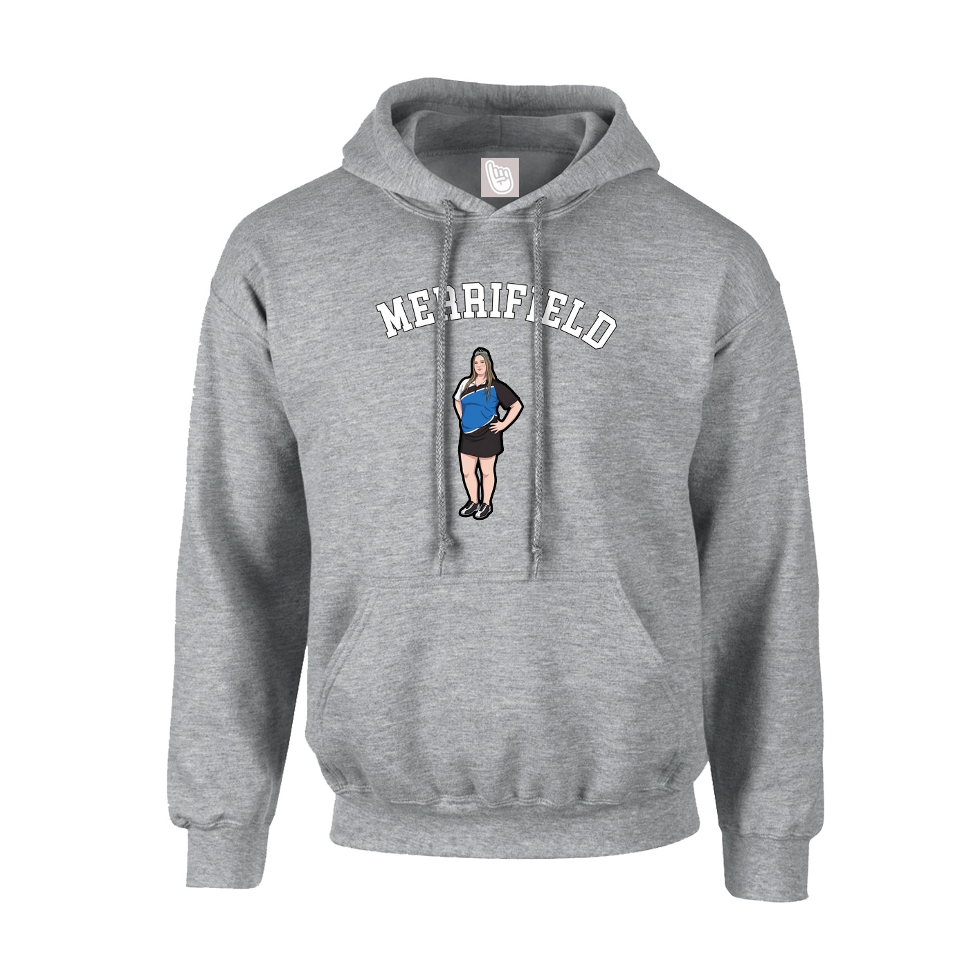 Hoodie — Shirsey Arch in Grey