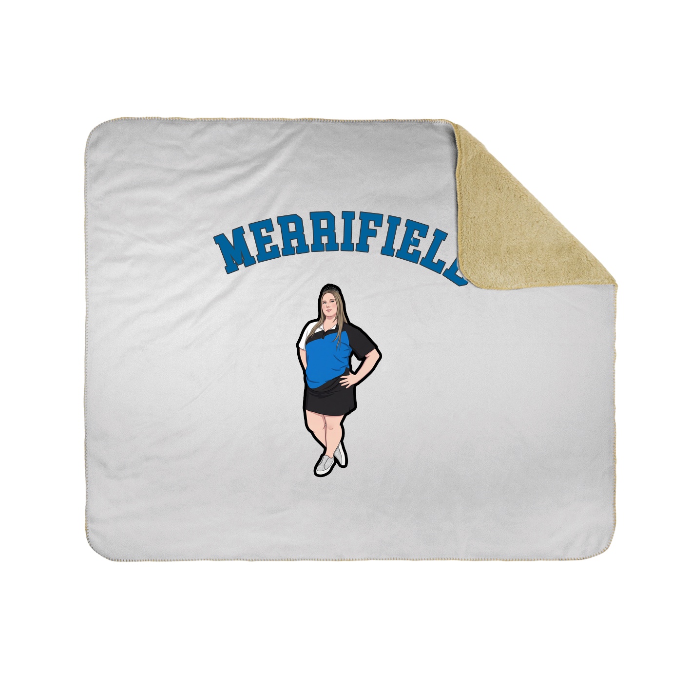 Throw Blanket — Shirsey Arch in White