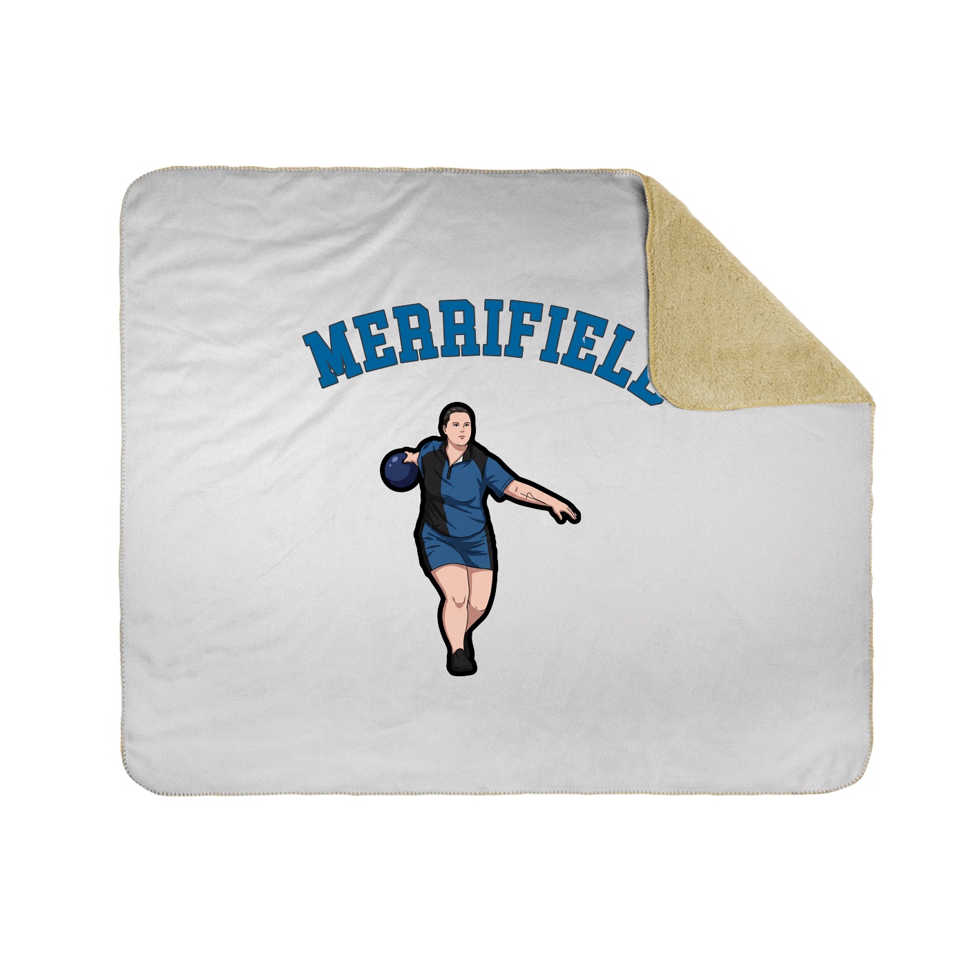 Throw Blanket — Shirsey Arch in White