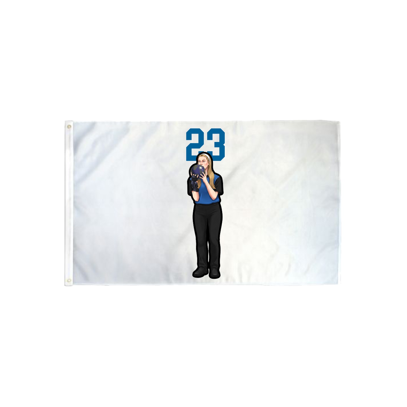 3x5 Flag — Number Top in Classic