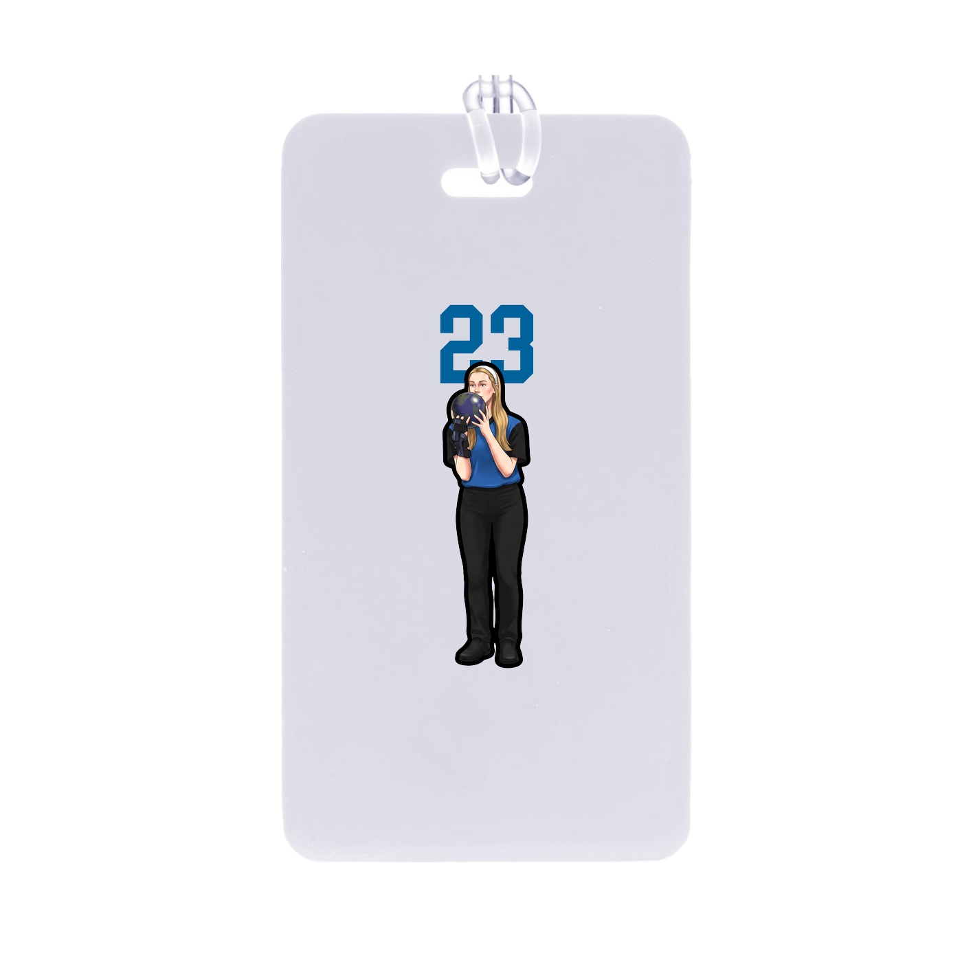 Bag Tag — Number Top in Classic