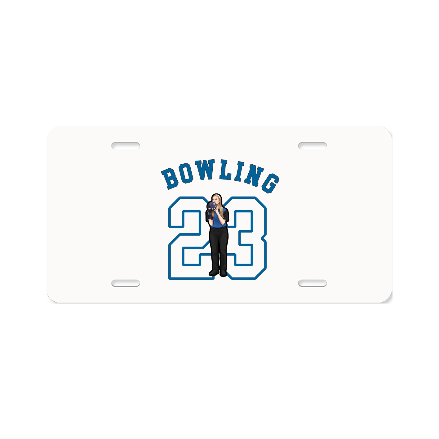 License Plate — Shirsey Arch in Classic