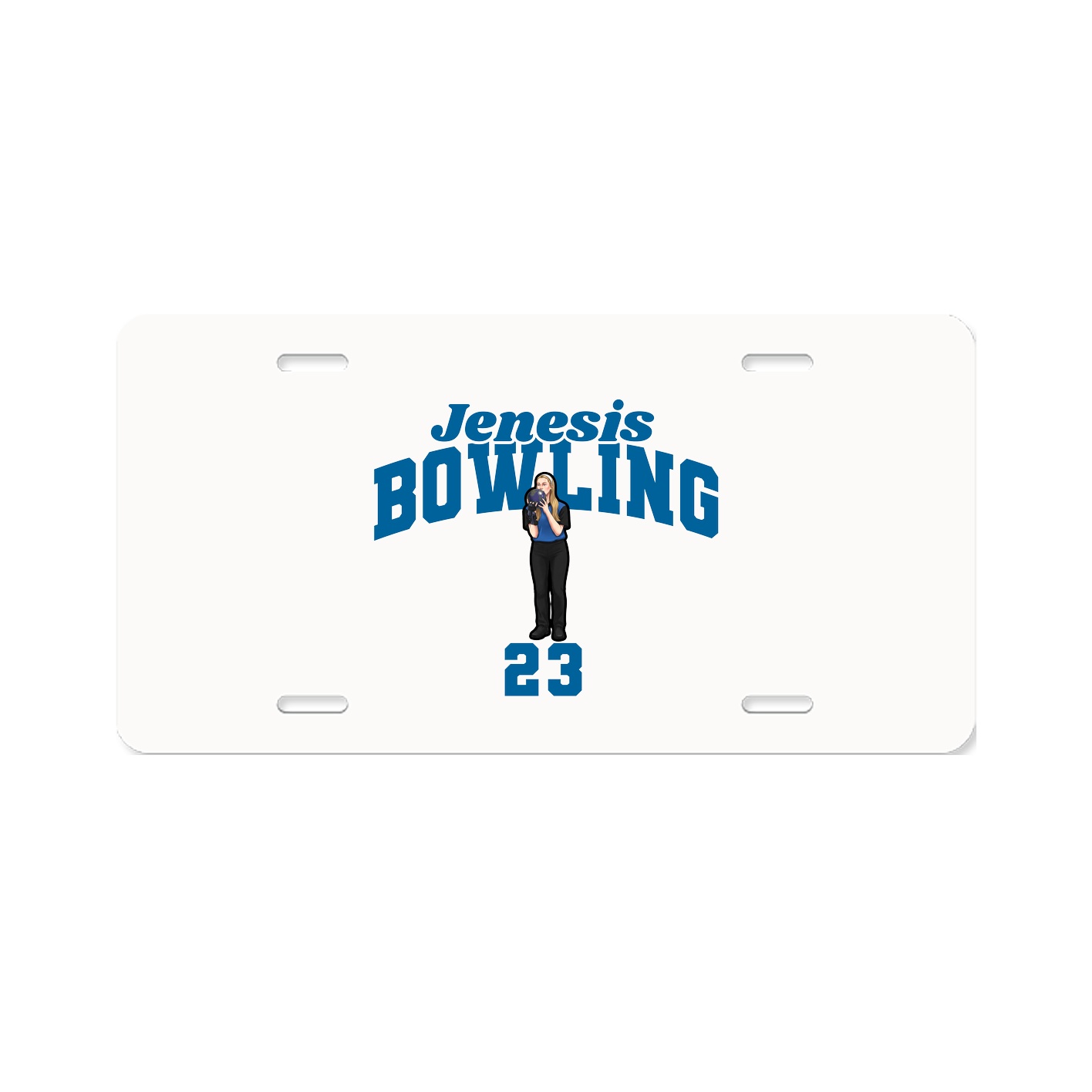 License Plate — Signature Arch in Classic