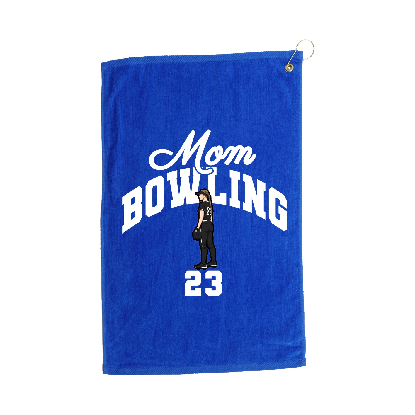 Golf Towel — Mothers Day Arch in Royal