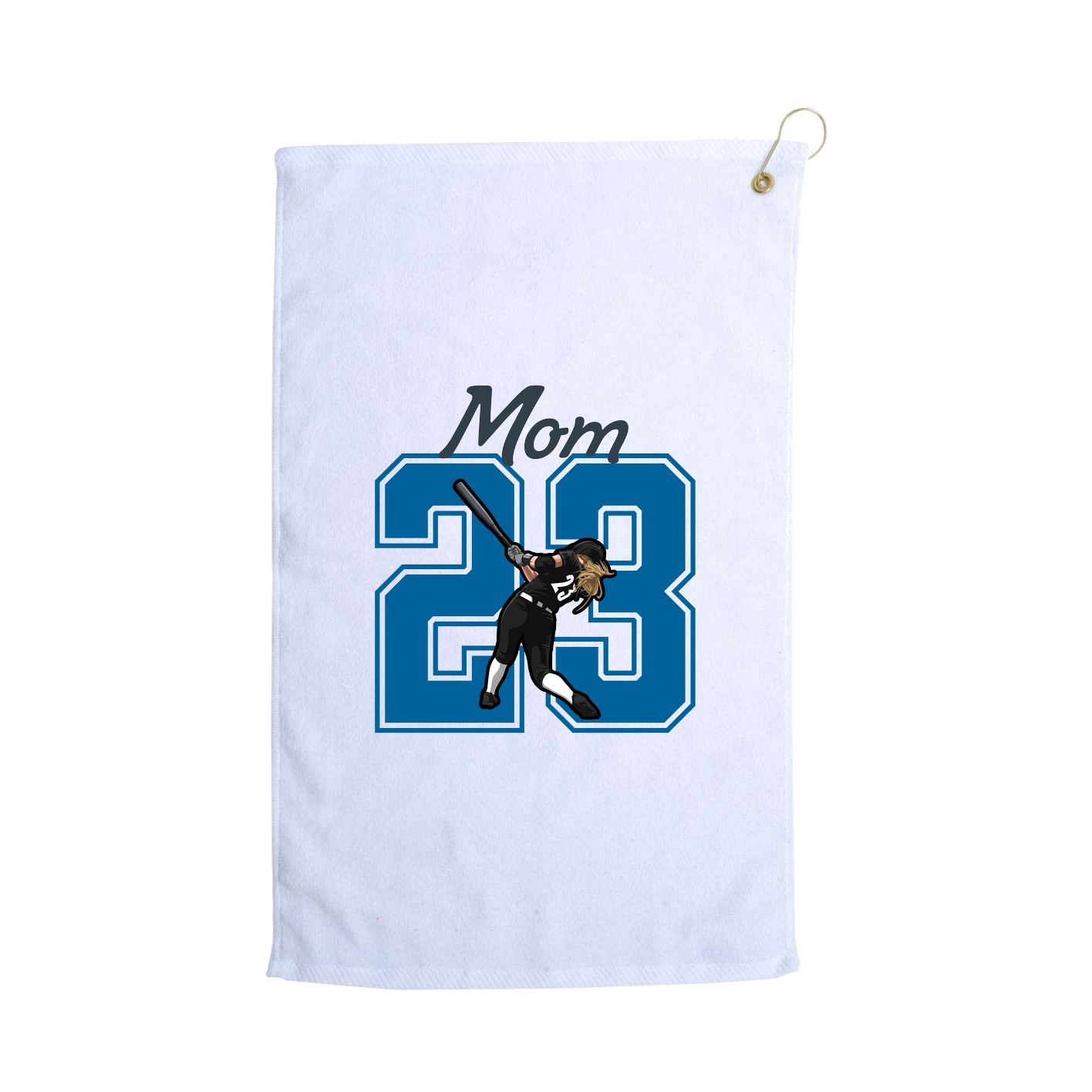 Golf Towel — Mothers Day Shirsey in White