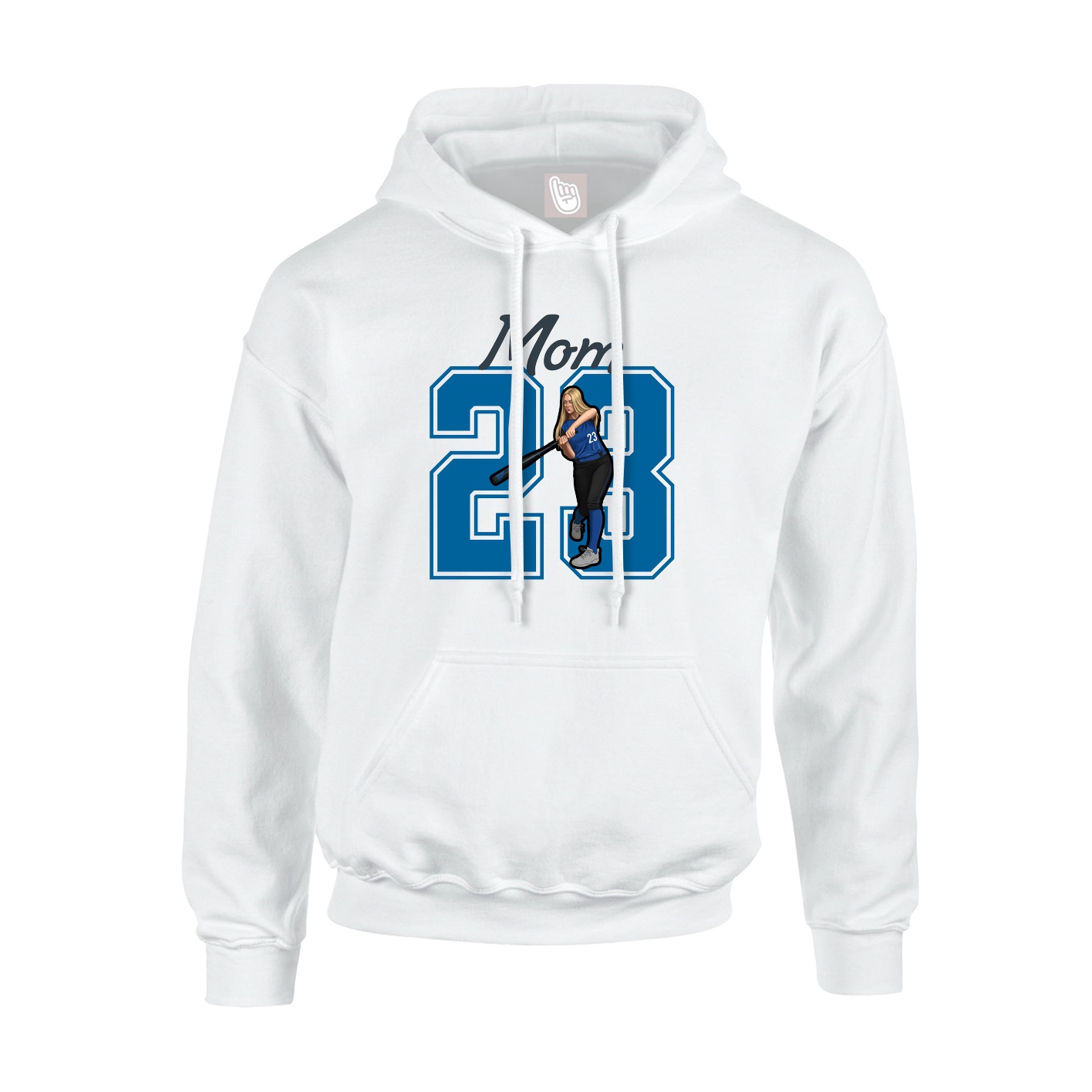 Youth Hoodie — Mothers Day Shirsey in White