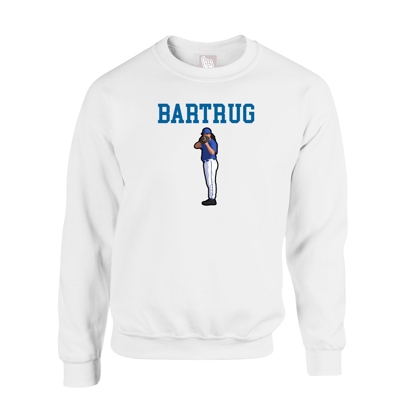 Fleece Crew — Shirsey in White