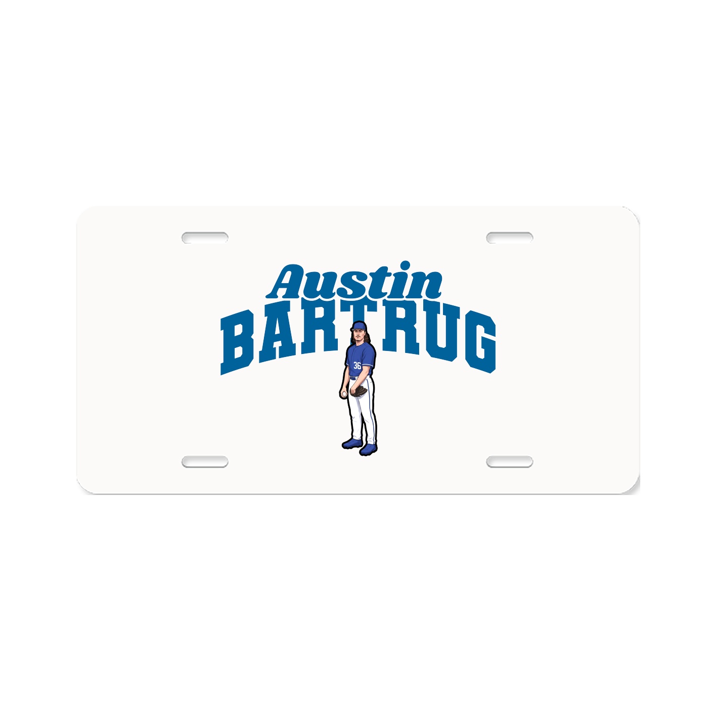 License Plate — Signature Arch in Classic