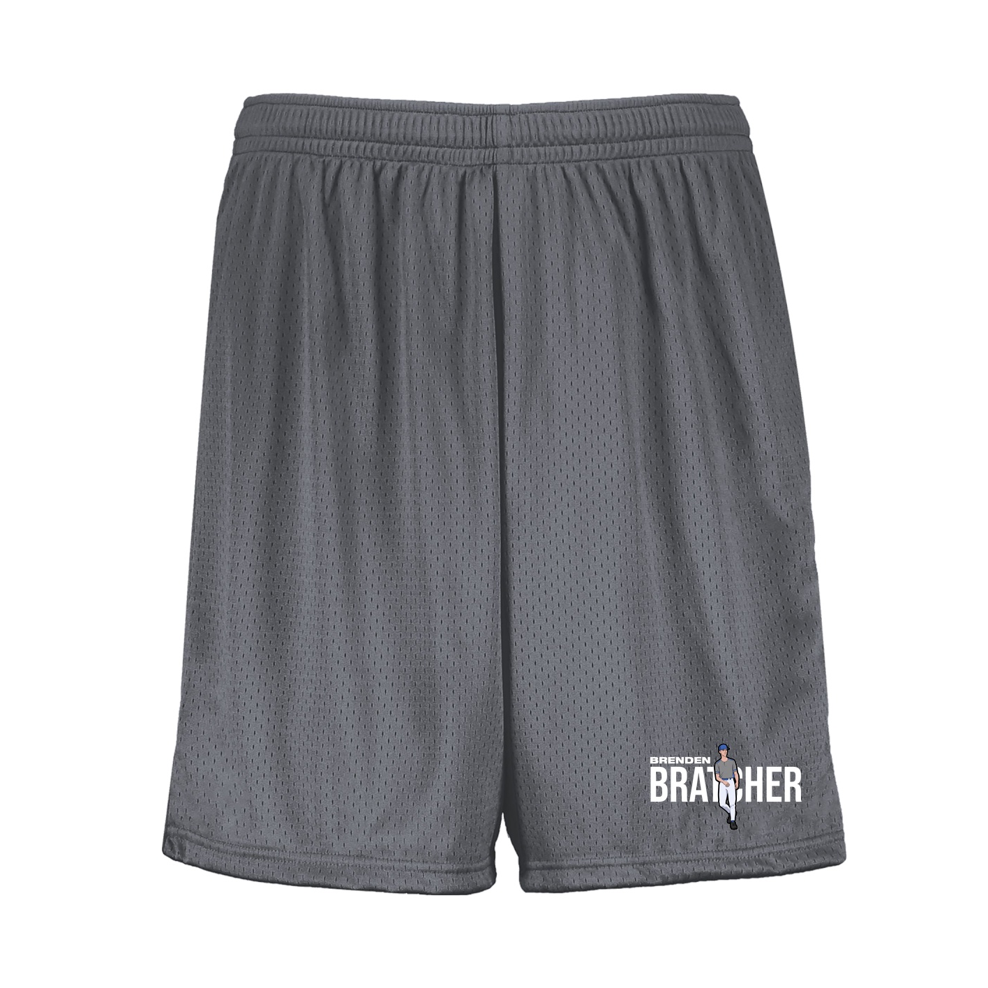 Shorts — Player Name in Grey