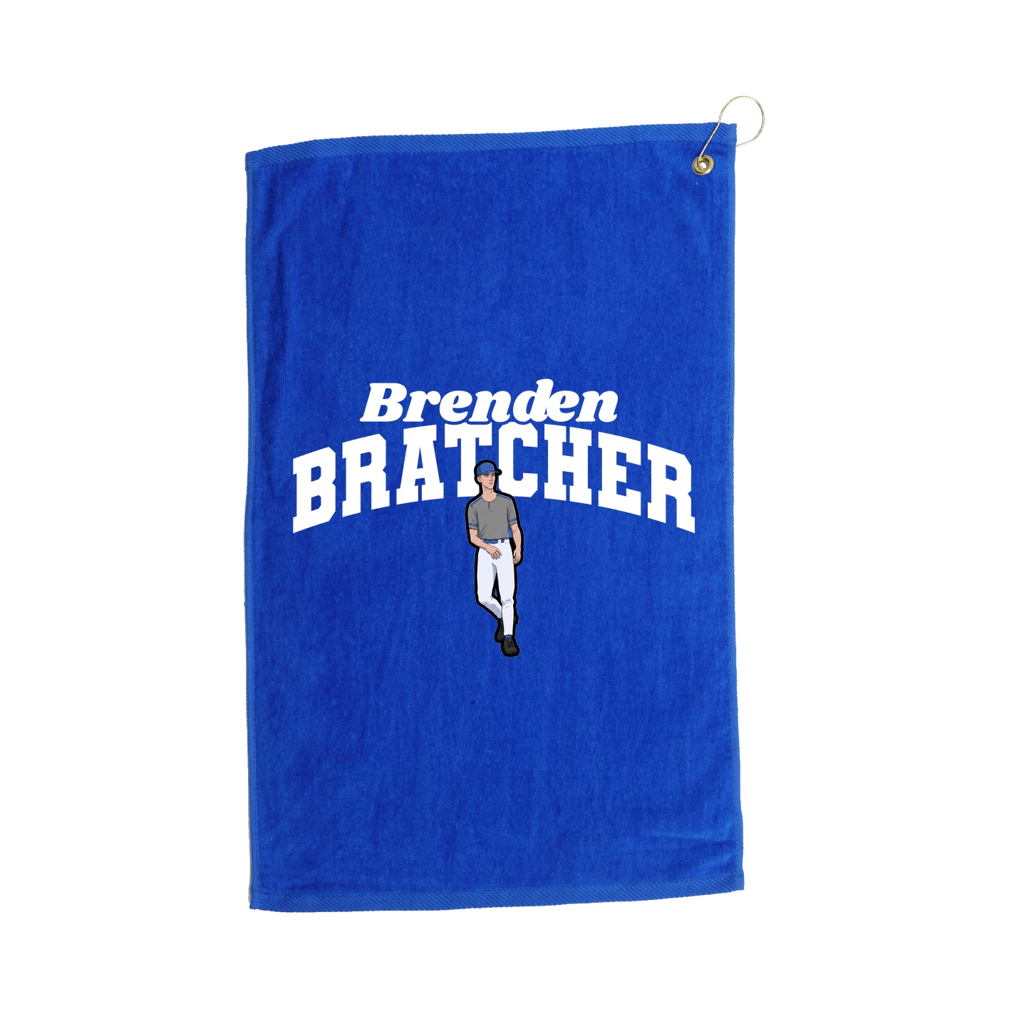 Golf Towel — Signature Arch in Royal