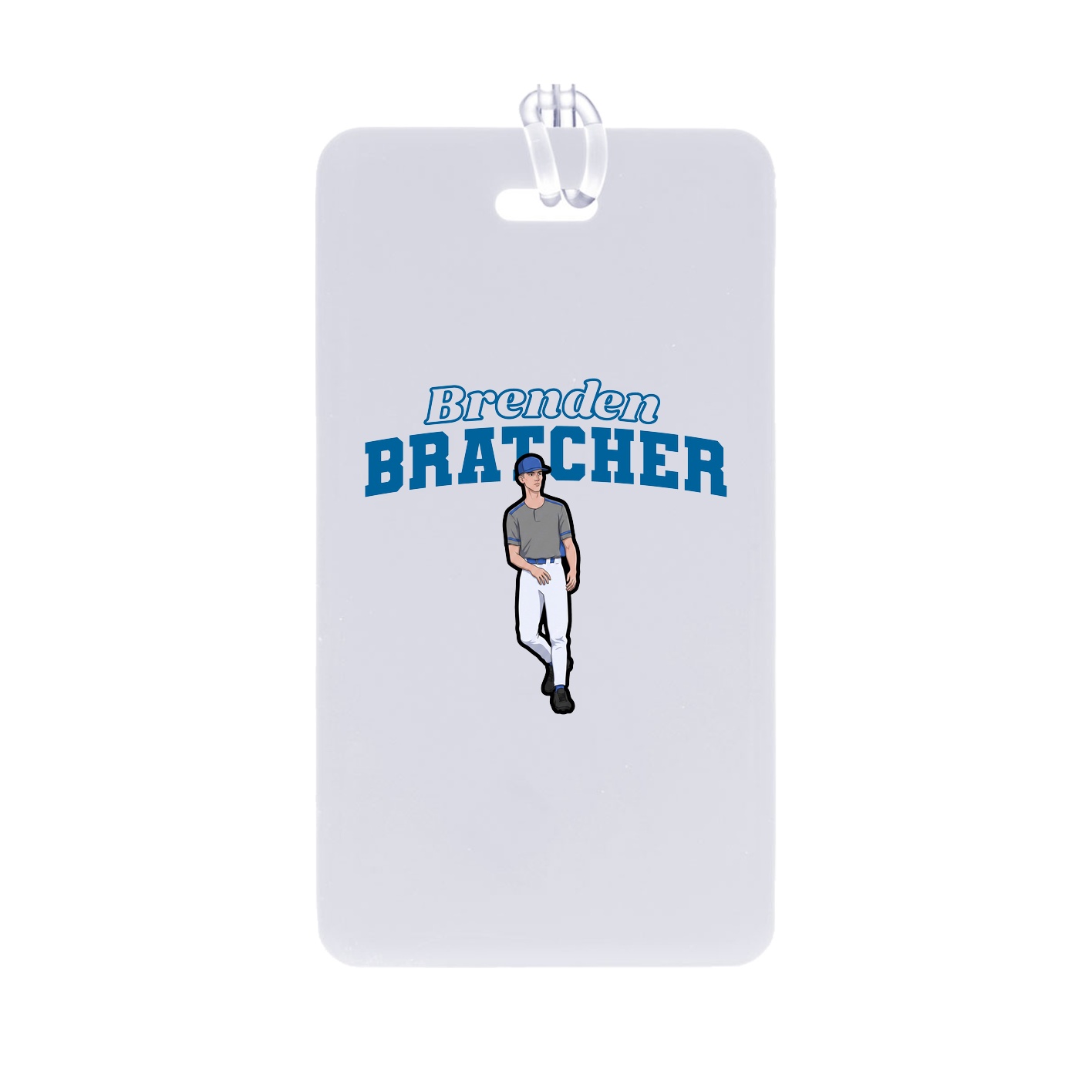 Bag Tag — Name Arch in Classic