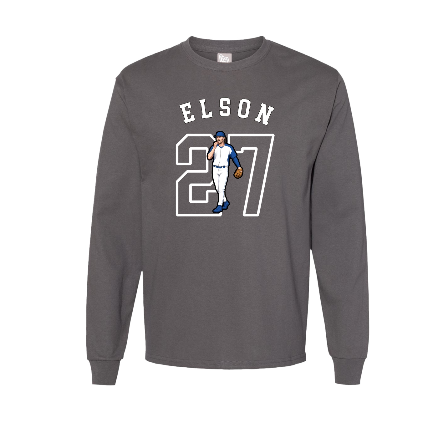 Long Sleeve Tee — Shirsey Arch in Grey