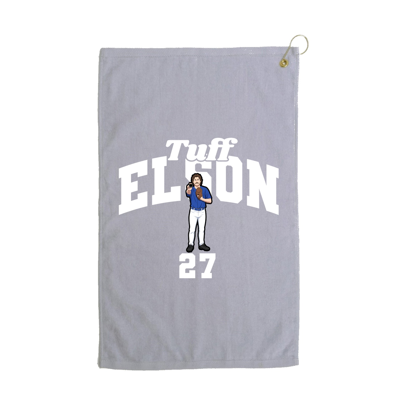 Golf Towel — Signature Arch in Grey