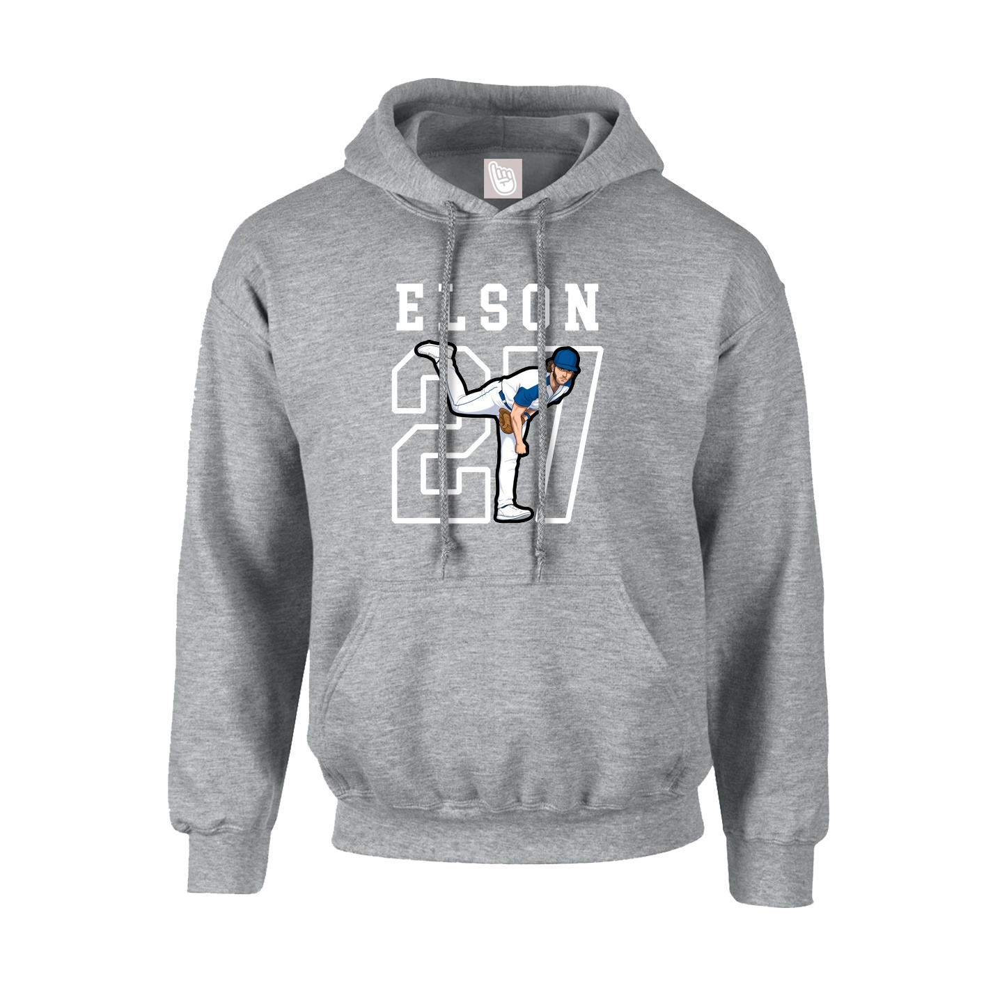 Hoodie — Shirsey in Grey