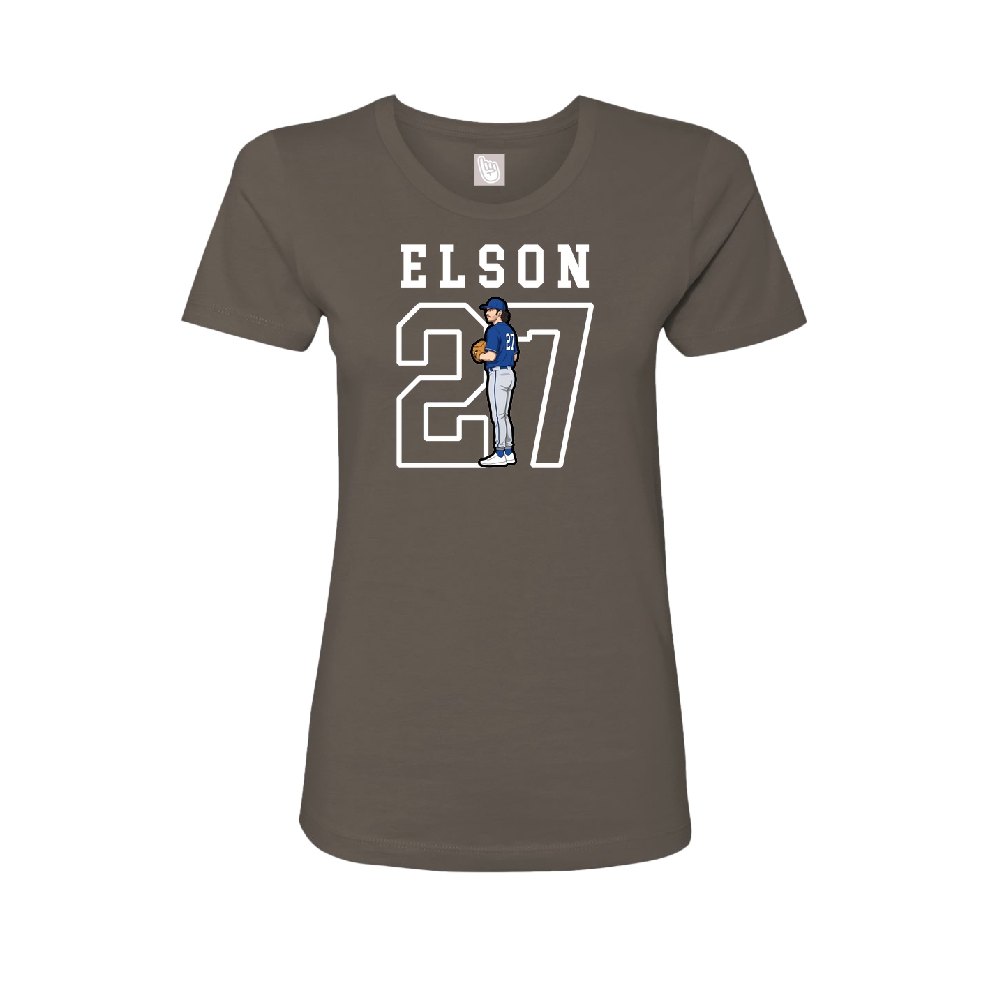 Fitted Women's Tee — Shirsey in Grey