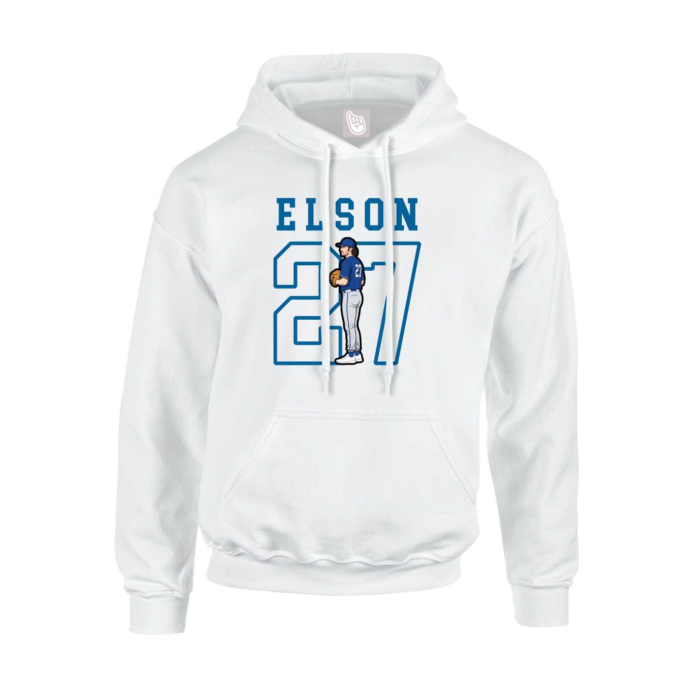 Hoodie — Shirsey in White