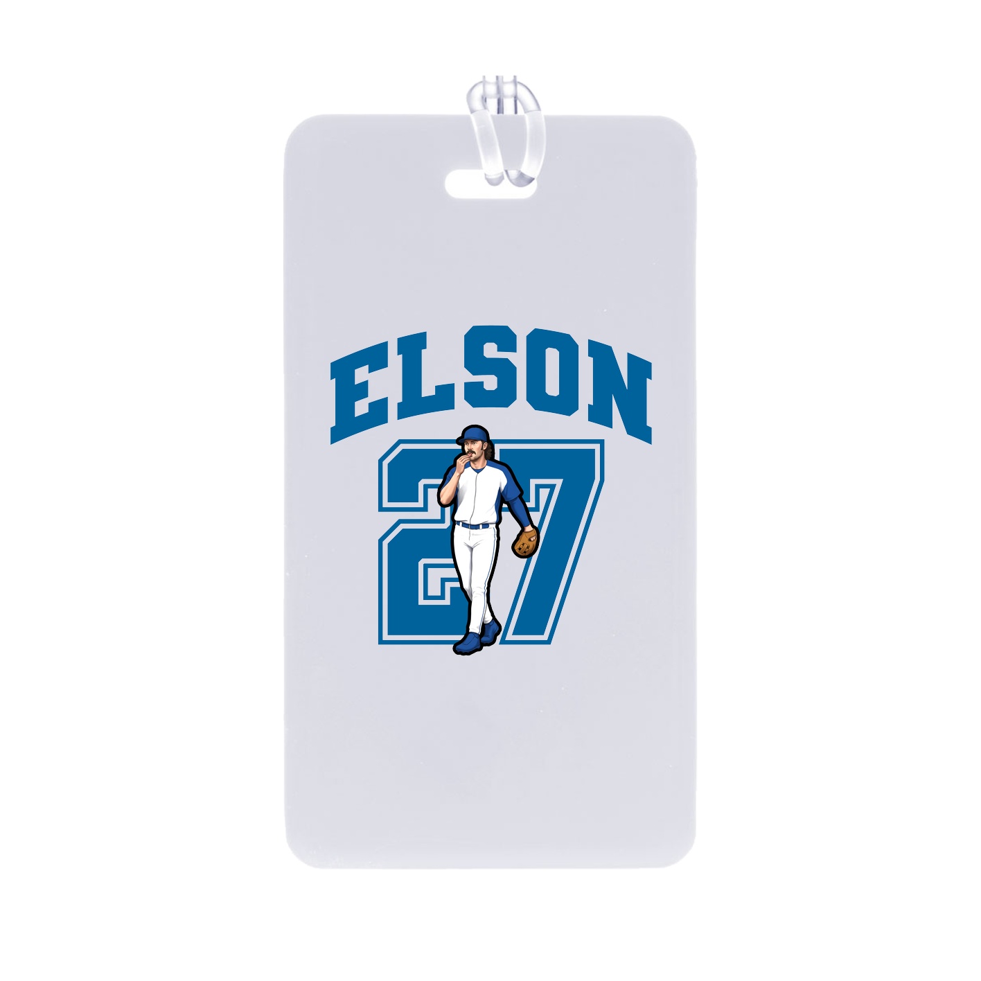 Bag Tag — Number in Classic