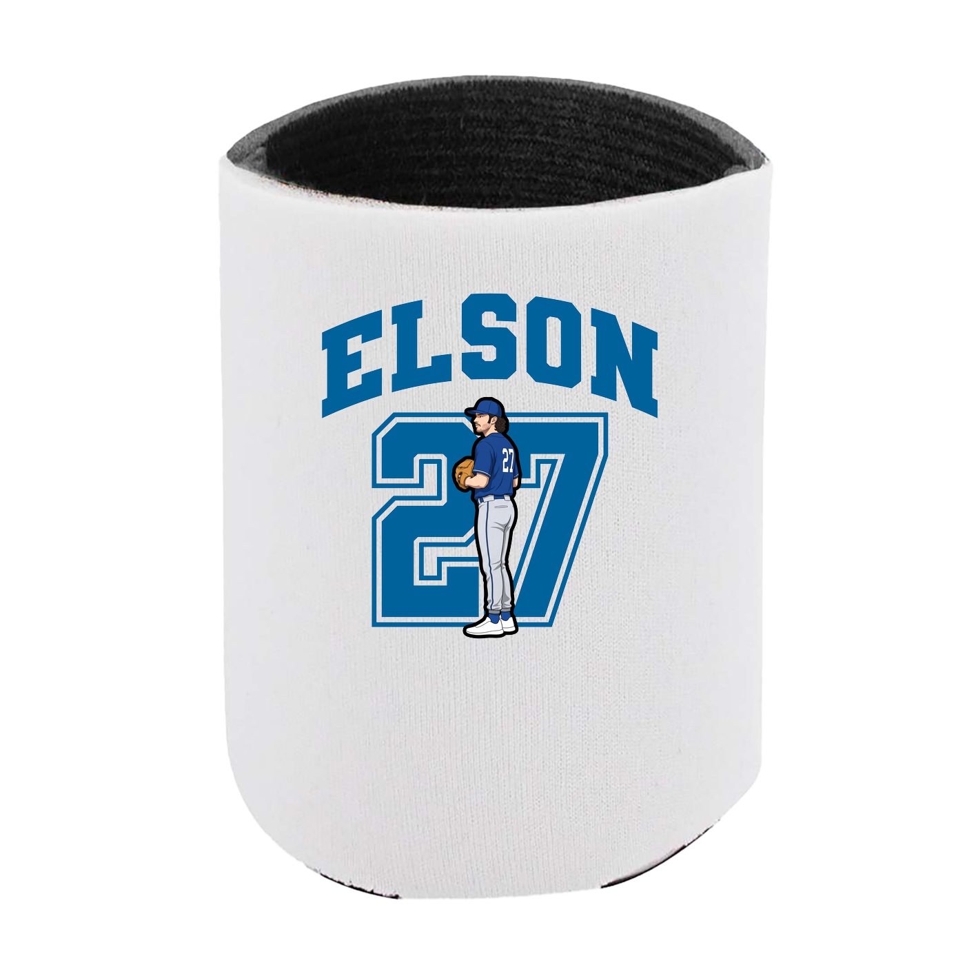 Can Holder — Number in White
