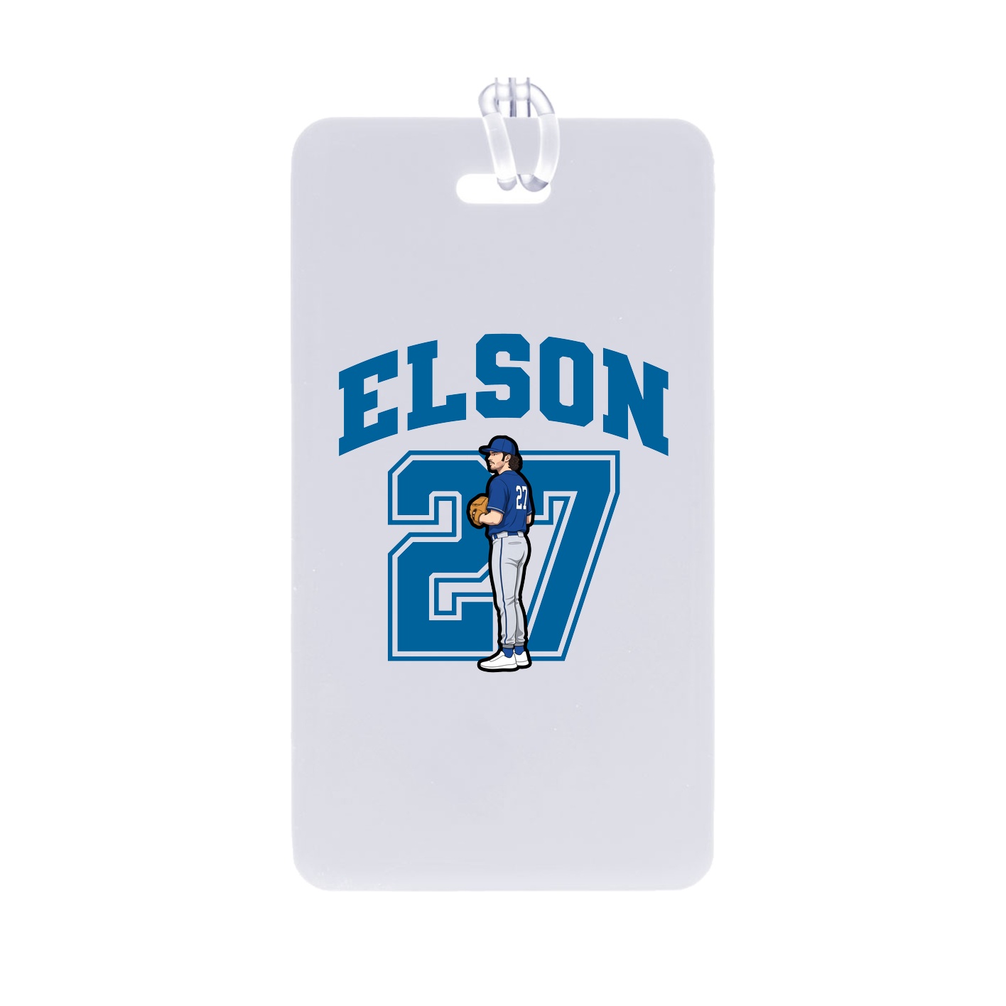 Bag Tag — Number in Classic