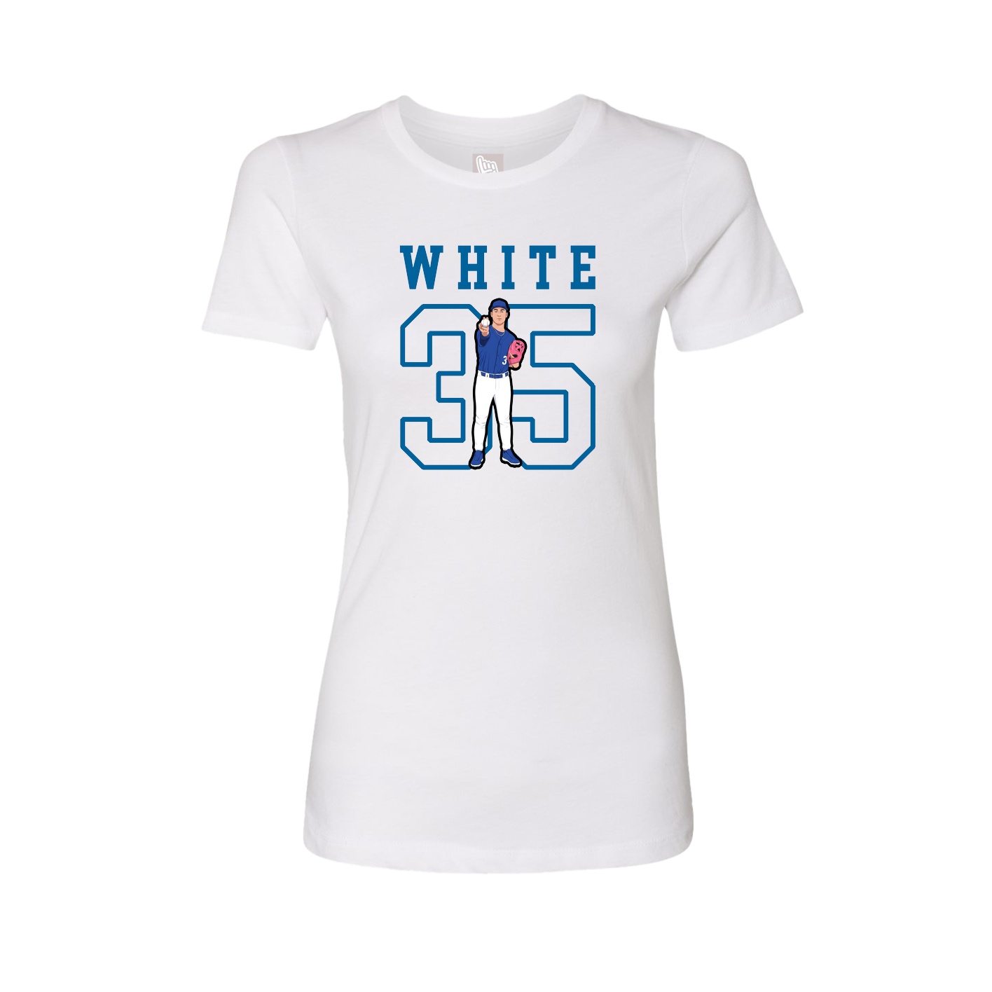 Fitted Women's Tee — Shirsey in White