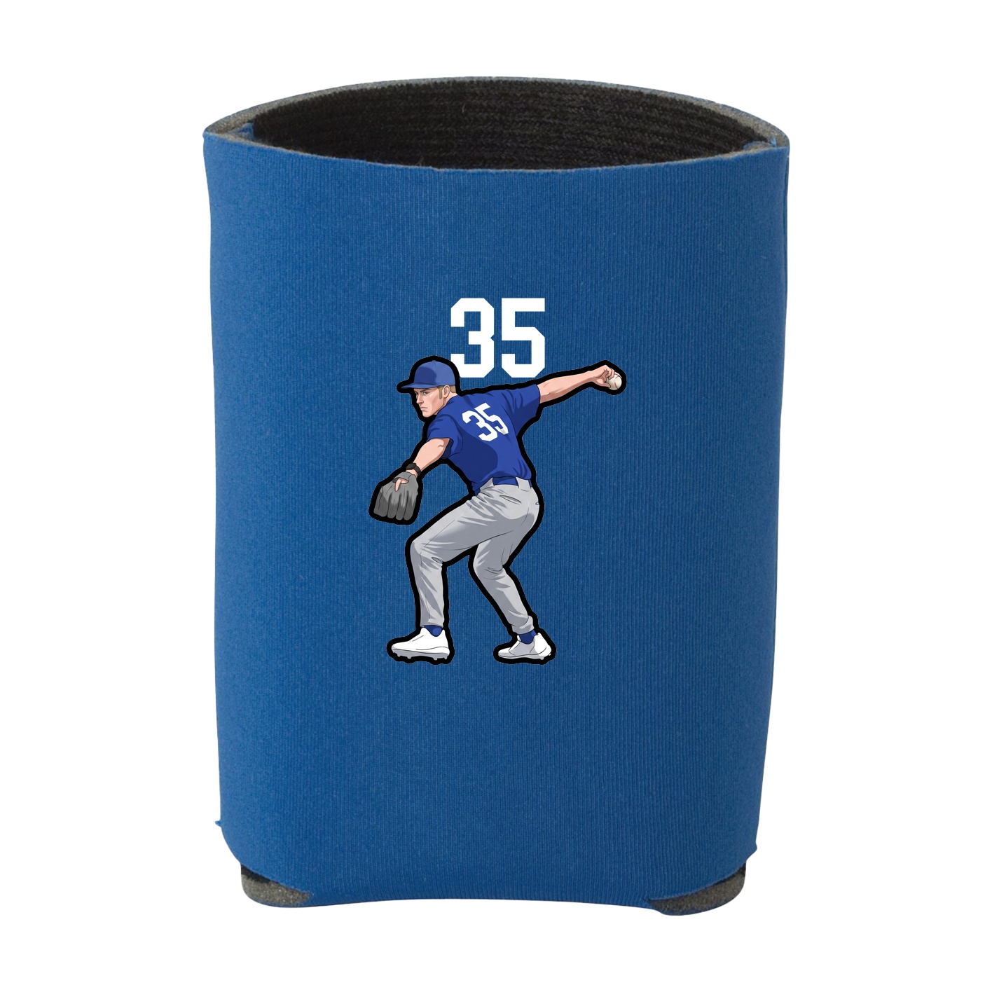 Can Holder — Number Top in Royal