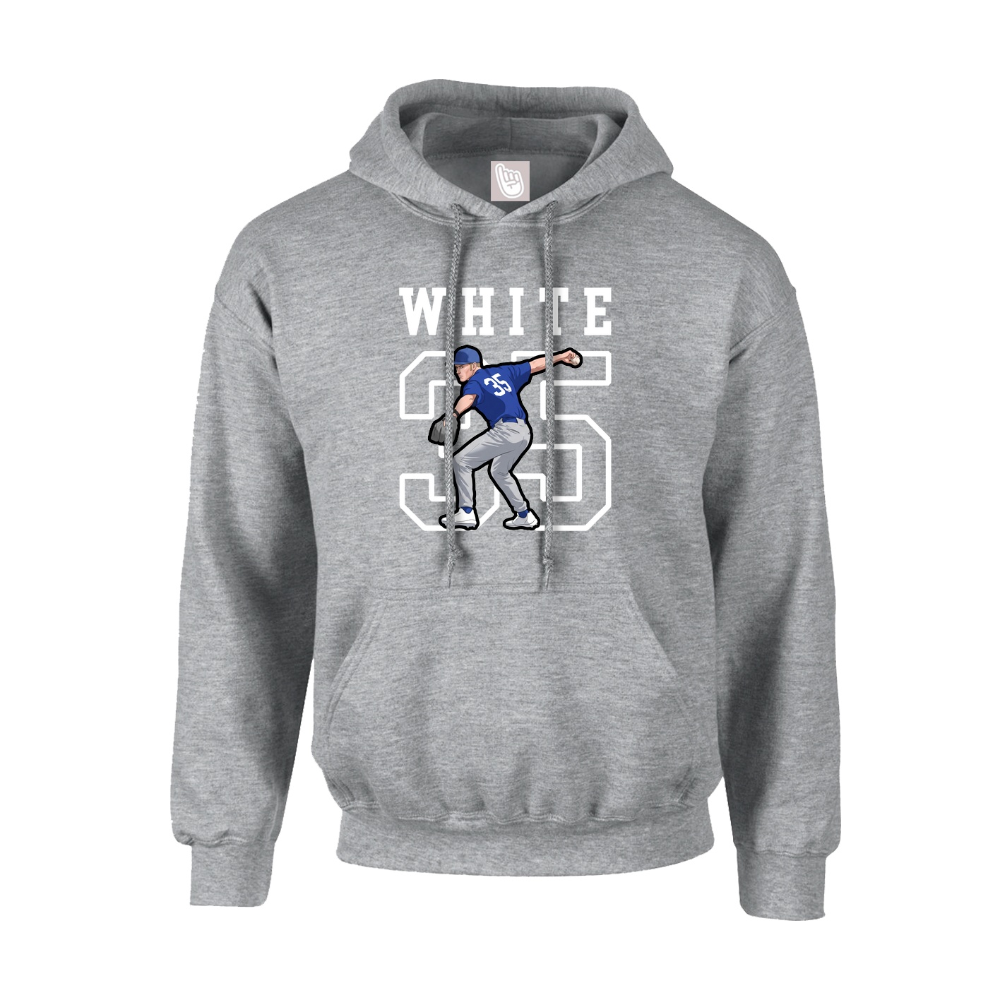 Hoodie — Shirsey in Grey