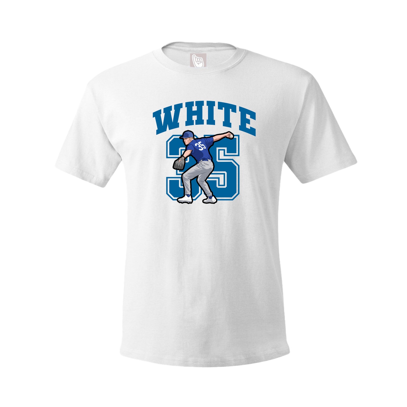 Tee — Number in White