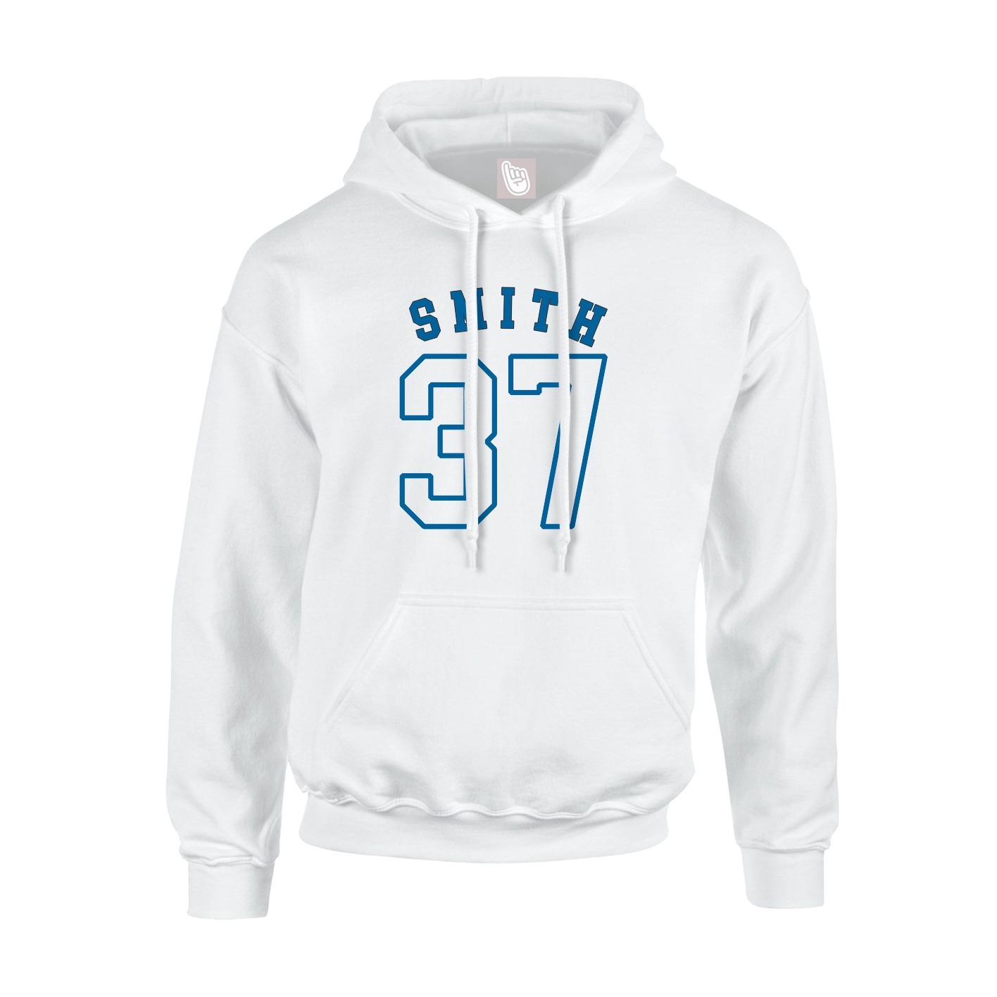 Hoodie — Shirsey Arch in White