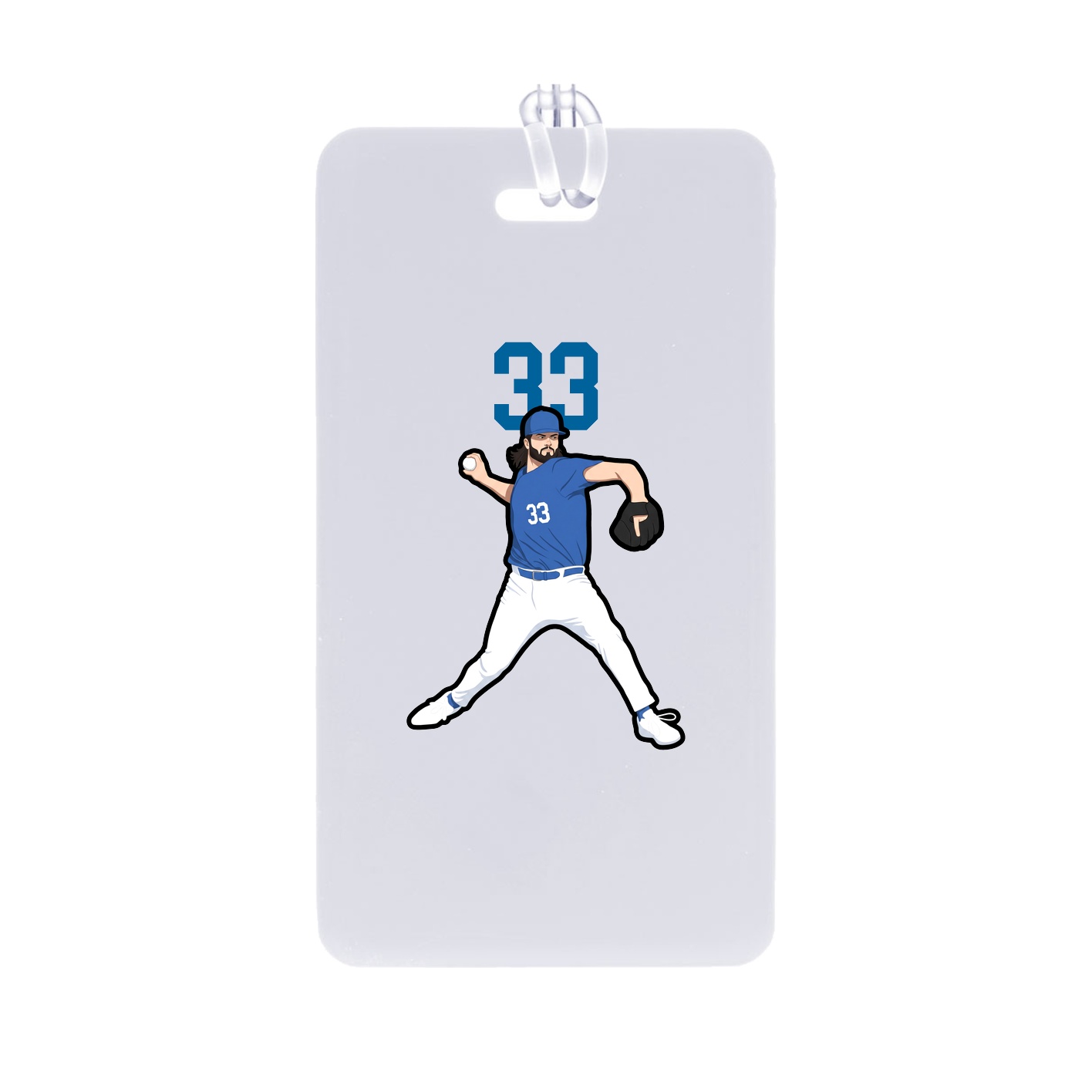 Bag Tag — Number Top in Classic