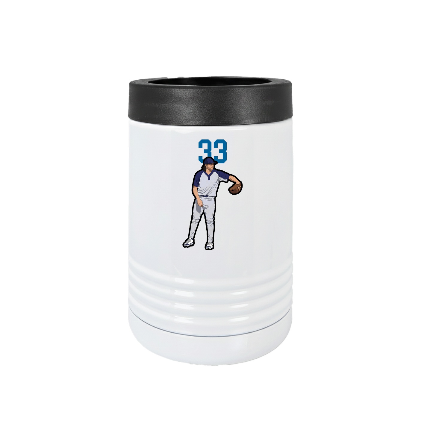 Beverage Holder — Number Top in White