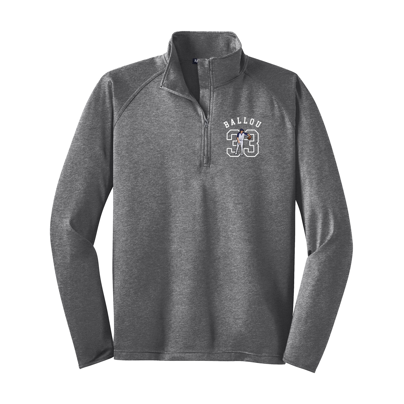 Classic Q-Zip Pullover