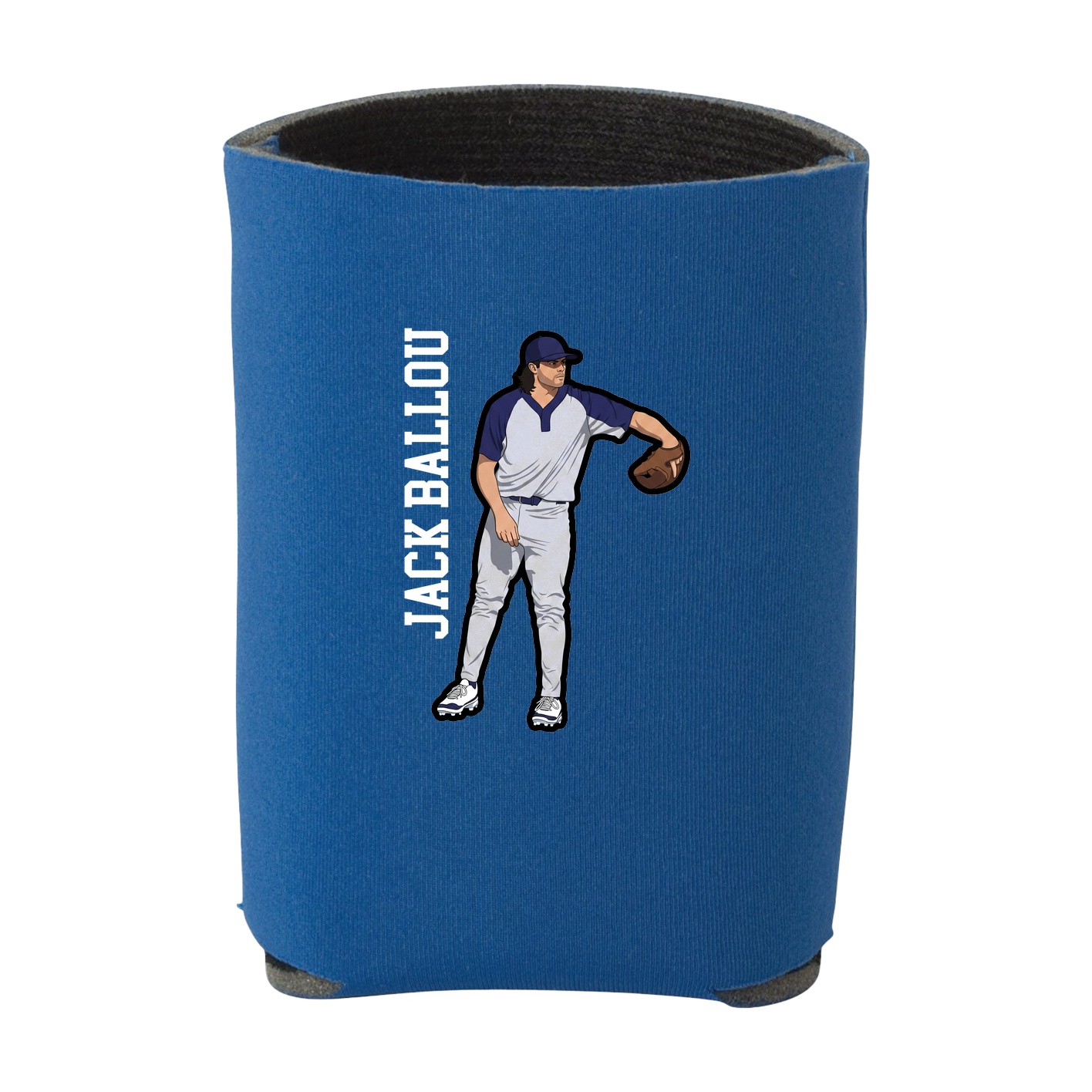 Can Holder — Name Vertical in Royal