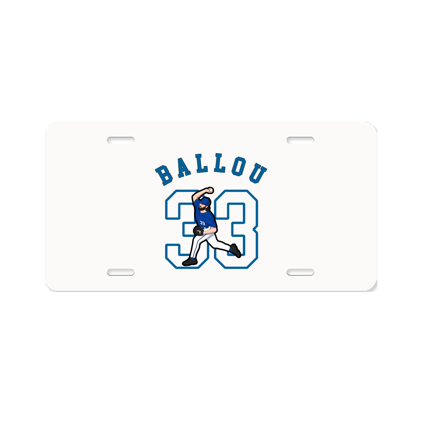 License Plate — Shirsey Arch in Classic