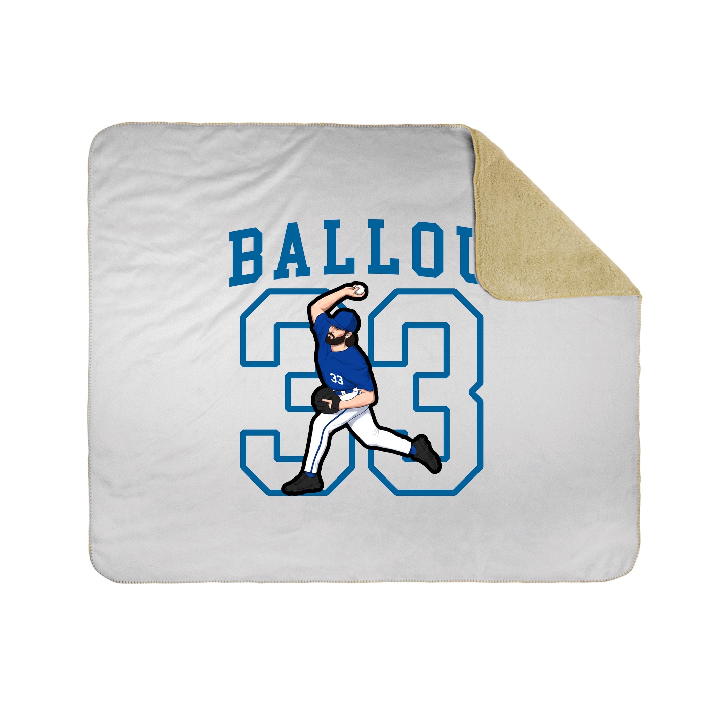 50x60 Sherpa Lined Throw Blanket
